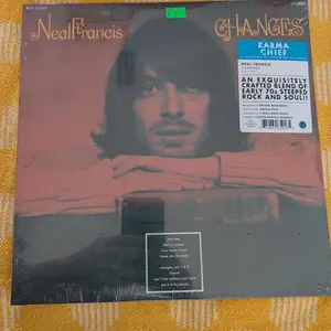 Neal Francis Changes teal vinyl sealed copy
