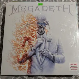 Megadeath Blood Red Ghostly Vinyl