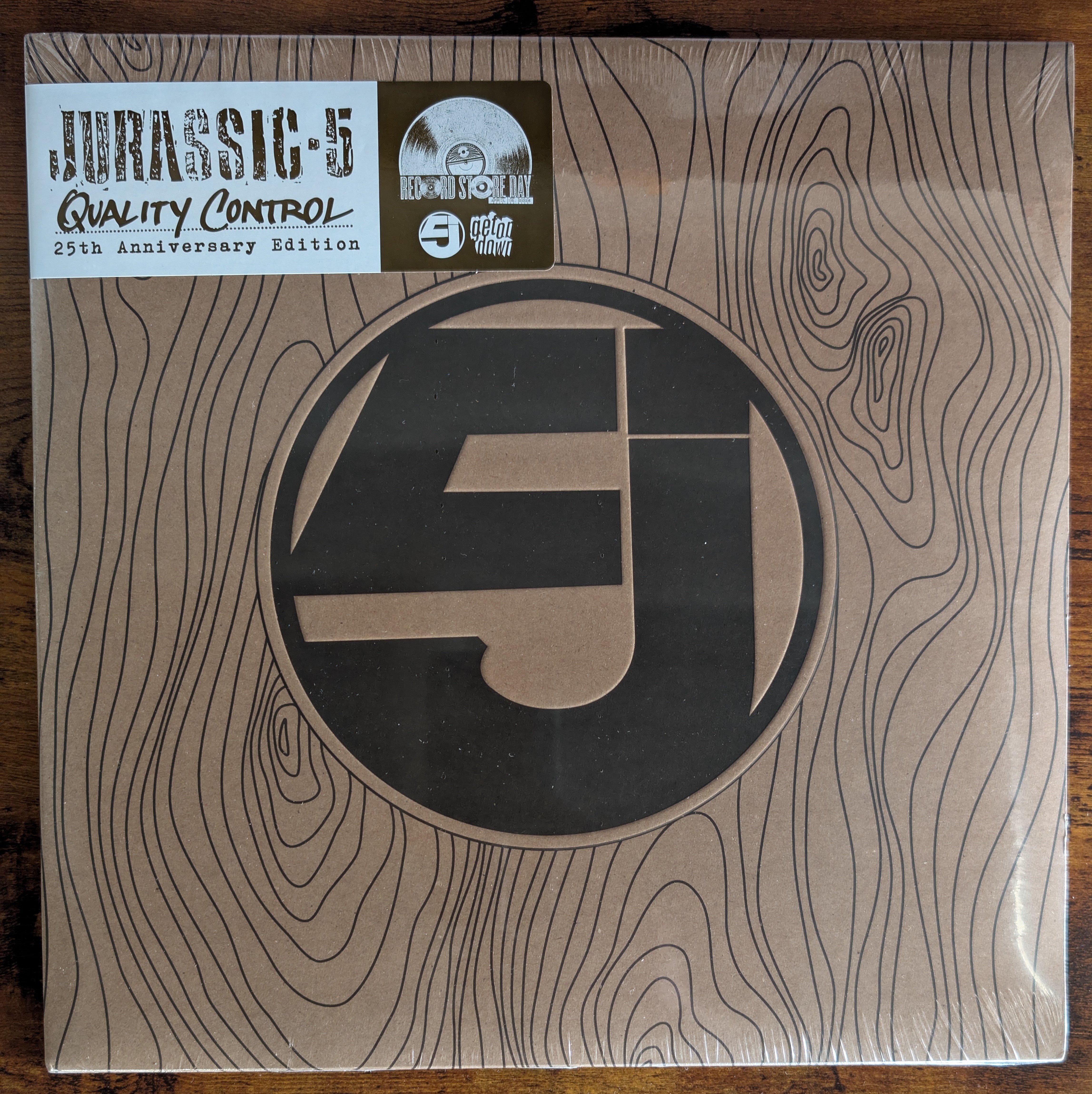 Jurassic 5 - Quality Control (Get On Down, GET56025-LP) · 2xLP · 25th Anniversary Edition · M/M · Record Store Day, Reissue