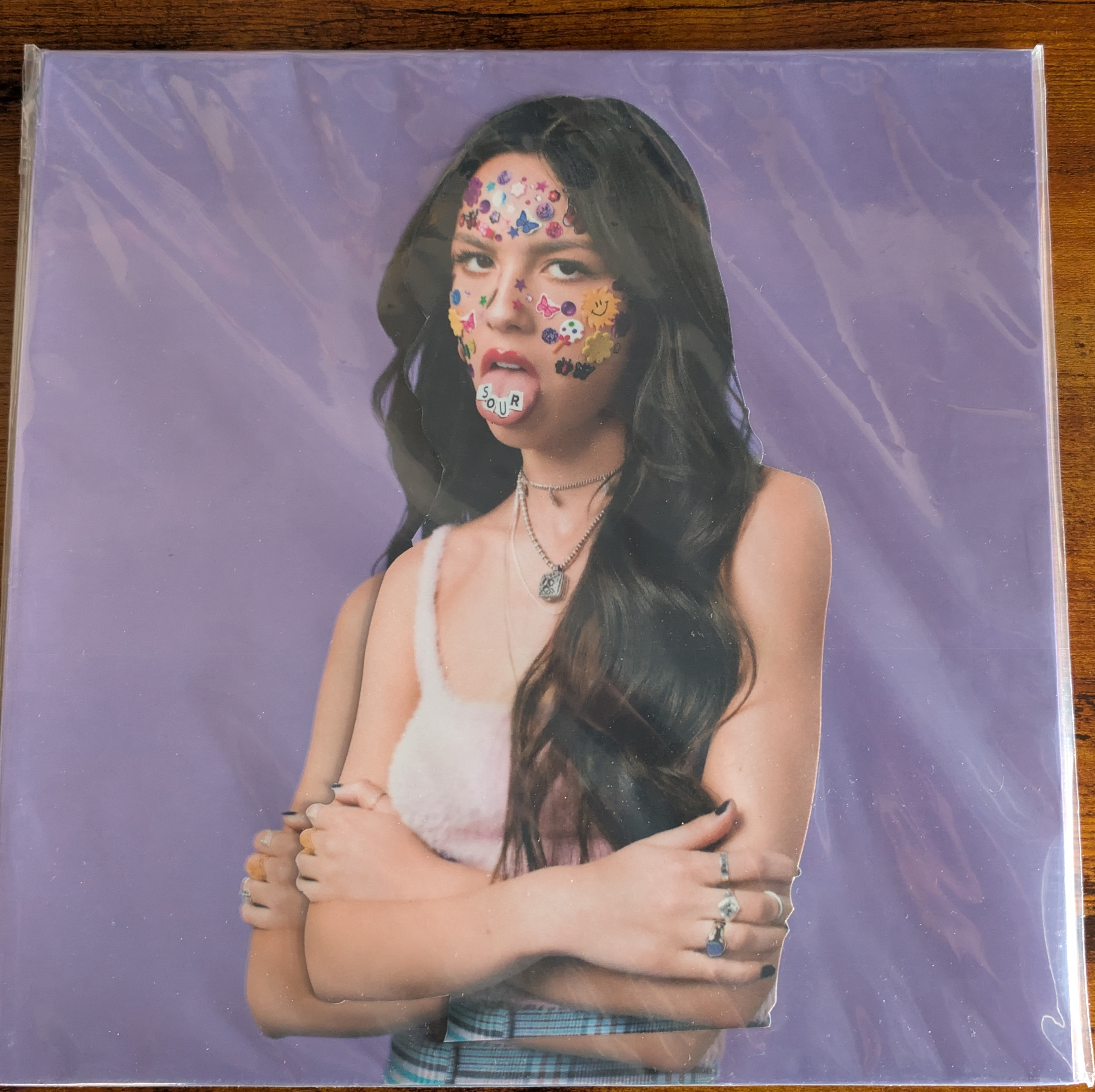 Olivia Rodrigo - Sour (Geffen Records, 199957556903) • LP • Purple Marbled [Sour Purple], Re-attachable Magnet • M/M • Club Edition, Limited Edition, Numbered, Reissue