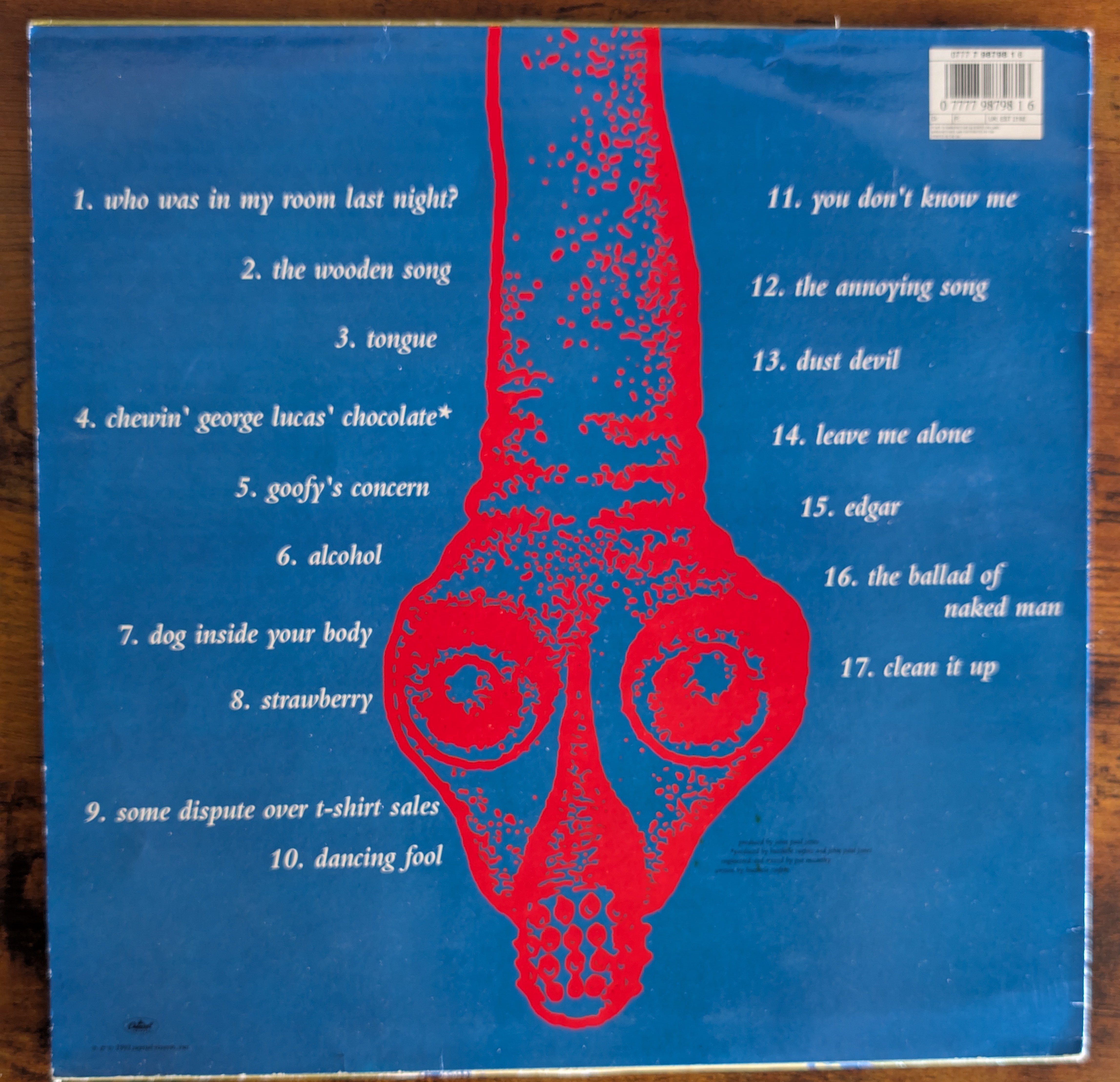Image 2 of Butthole Surfers - Independent Worm Saloon (Capitol Records, 0777 7 98798 1 6) · LP · VG+/VG+