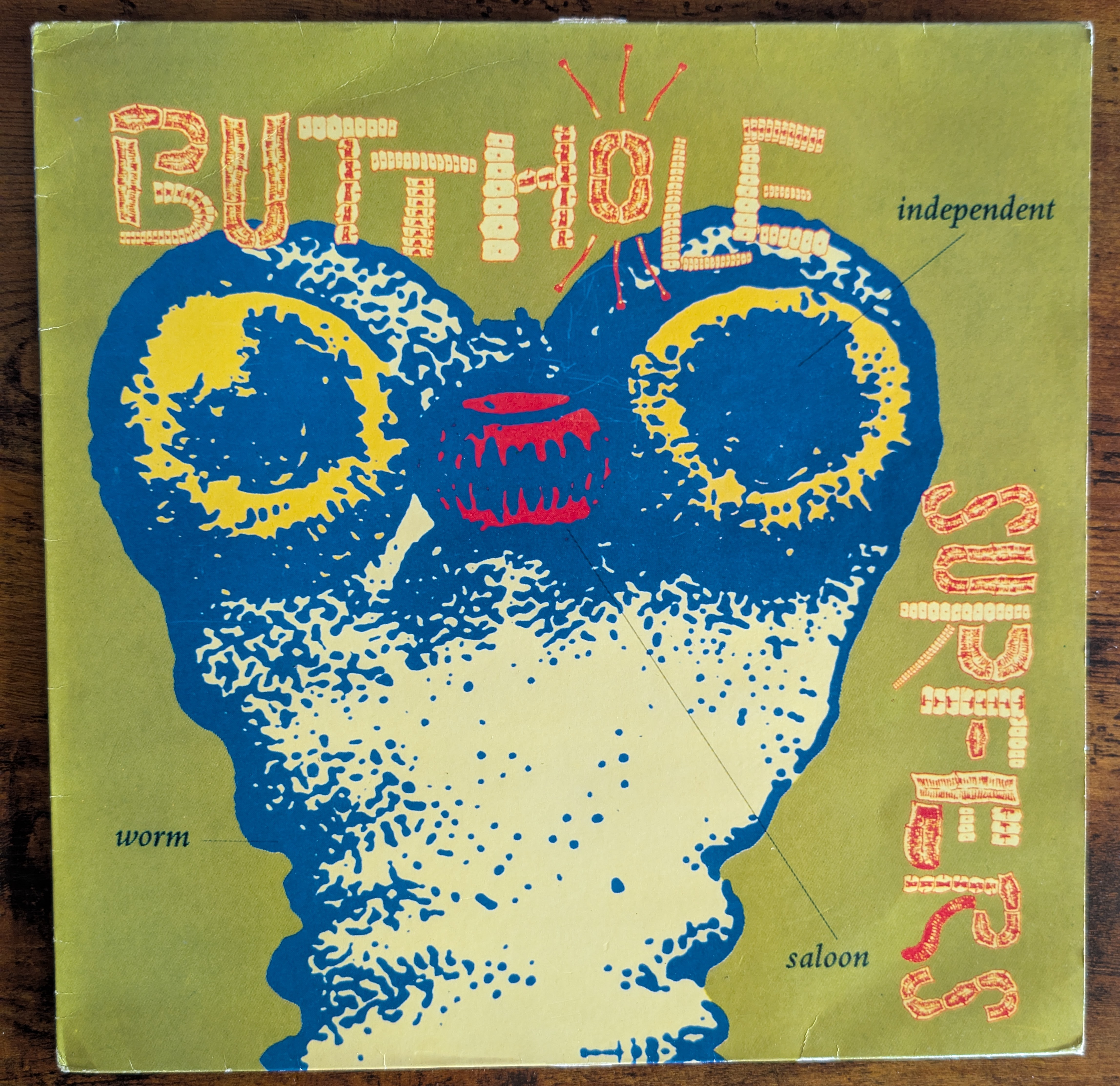 Butthole Surfers - Independent Worm Saloon (Capitol Records, 0777 7 98798 1 6) · LP · VG+/VG+