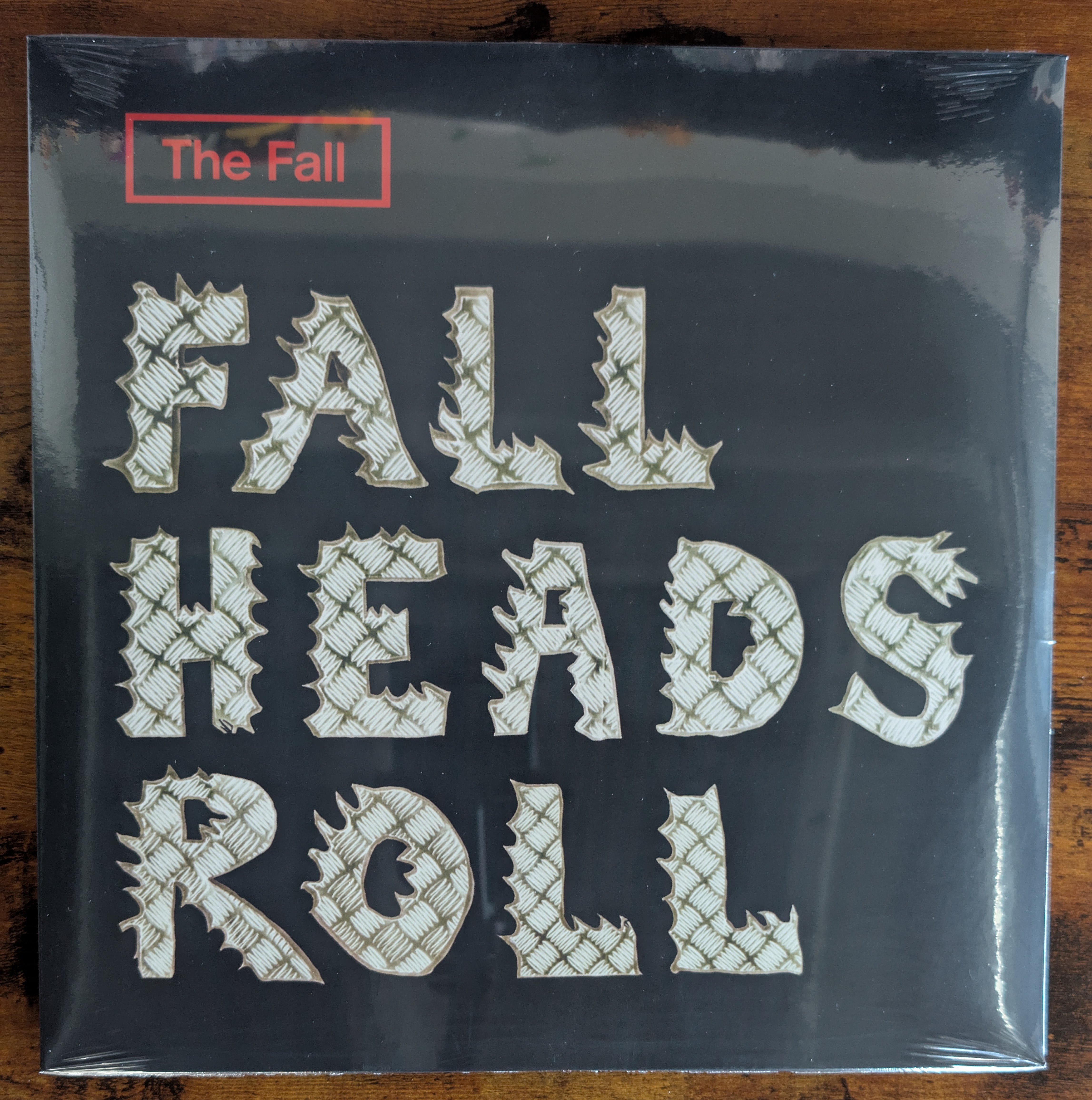 The Fall - Fall Heads Roll (Cherry Red, BRED2LPX935) · 2xLP · Clear with Black and Red Splatter · M/M · Limited Edition, Reissue, Remastered