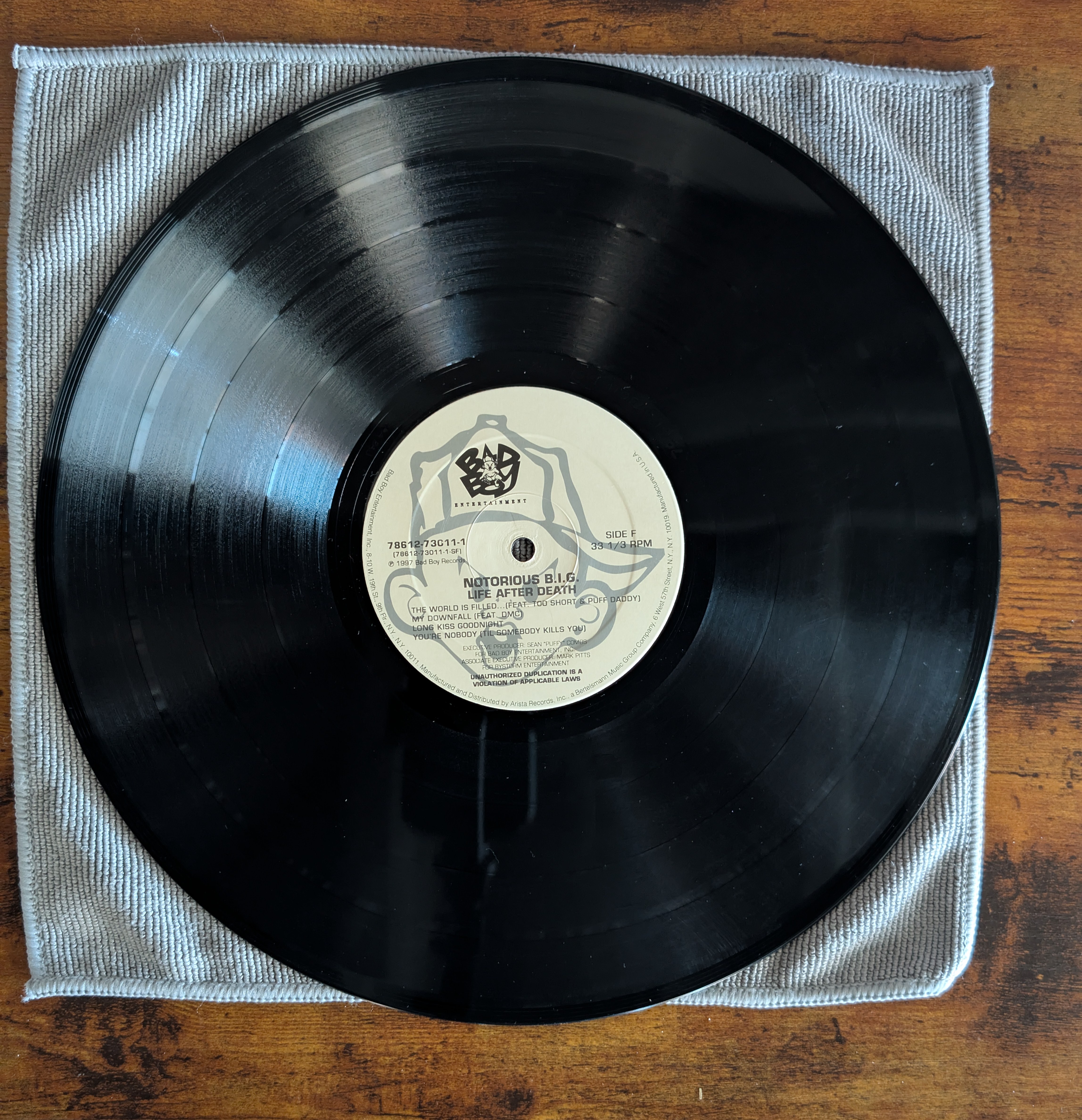Image 6 of Notorious B.I.G. - Life After Death (Puff Daddy Records, 78612-73011-1) · 3xLP · VG+/VG+
