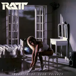 Ratt - Invasion Of Your Privacy (Atlantic, 538680041) • LP • Black, Grey & White • Reissue