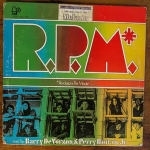 Barry De Vorzon & Perry Botkin Jr. & Melanie - R.P.M.* (*Revolutions Per Minute) (Soundtrack From The Motion Picture) (Bell Records, BELL 1203) · LP · Monarch Pressing VG+/VG+