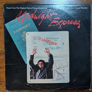 Giorgio Moroder - Midnight Express (Music From The Original Motion Picture Soundtrack) (Casablanca, NBLP 7114) · LP · 53 - Keel Pressing · NM/VG