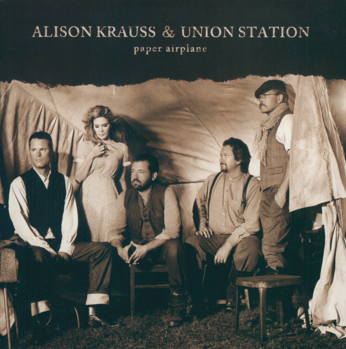 Alison Krauss &amp; Union Station - Paper Airplane (Rounder Records, 11661-0665-1) • LP • M/M