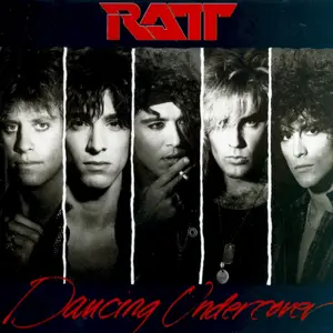 Ratt - Dancing Undercover (Atlantic, 538680001) • LP • Red, Black & White Stripe • Limited Edition, Reissue