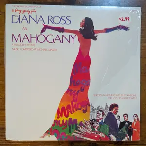 Michael Masser , Diana Ross - Mahogany (Motown, M6-858S1) · LP · Hollywood Pressing · VG+/VG+