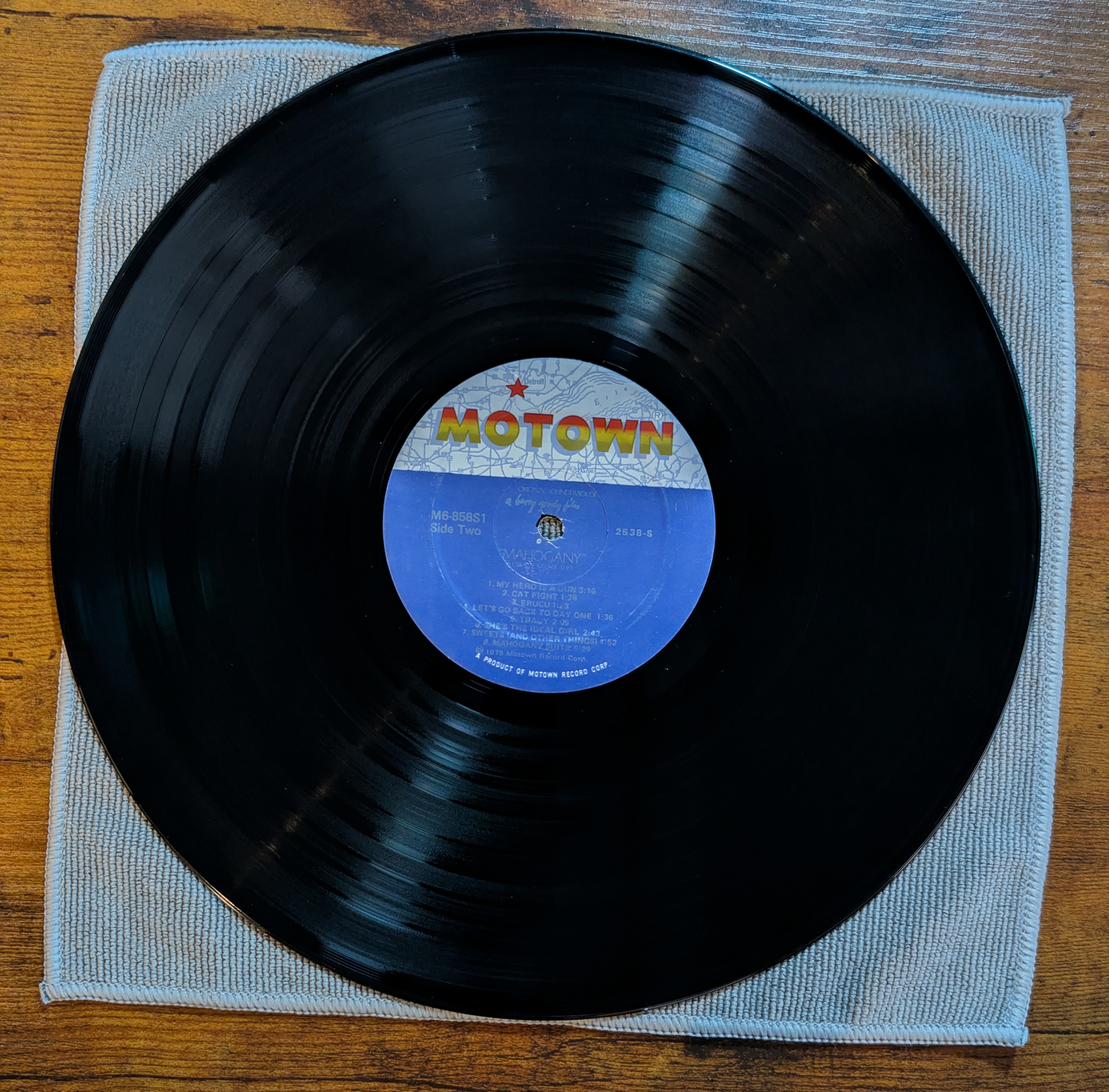 Image 4 of Michael Masser , Diana Ross - Mahogany (Motown, M6-858S1) · LP · Hollywood Pressing · VG+/VG+