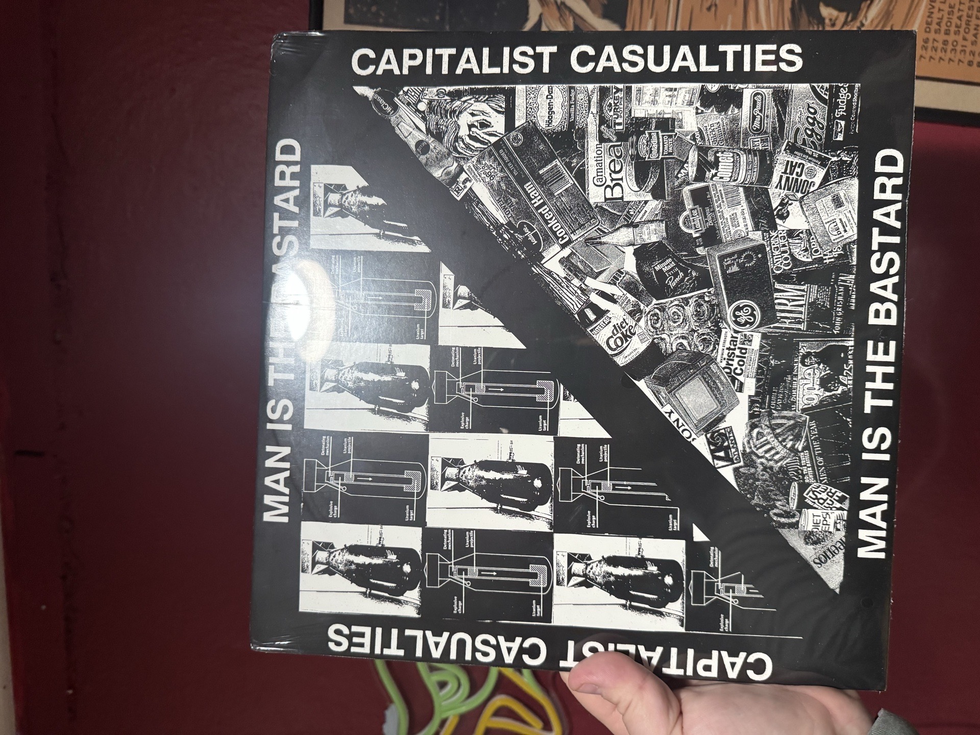 Capitalist Casualties / Man Is The Bastard - Split