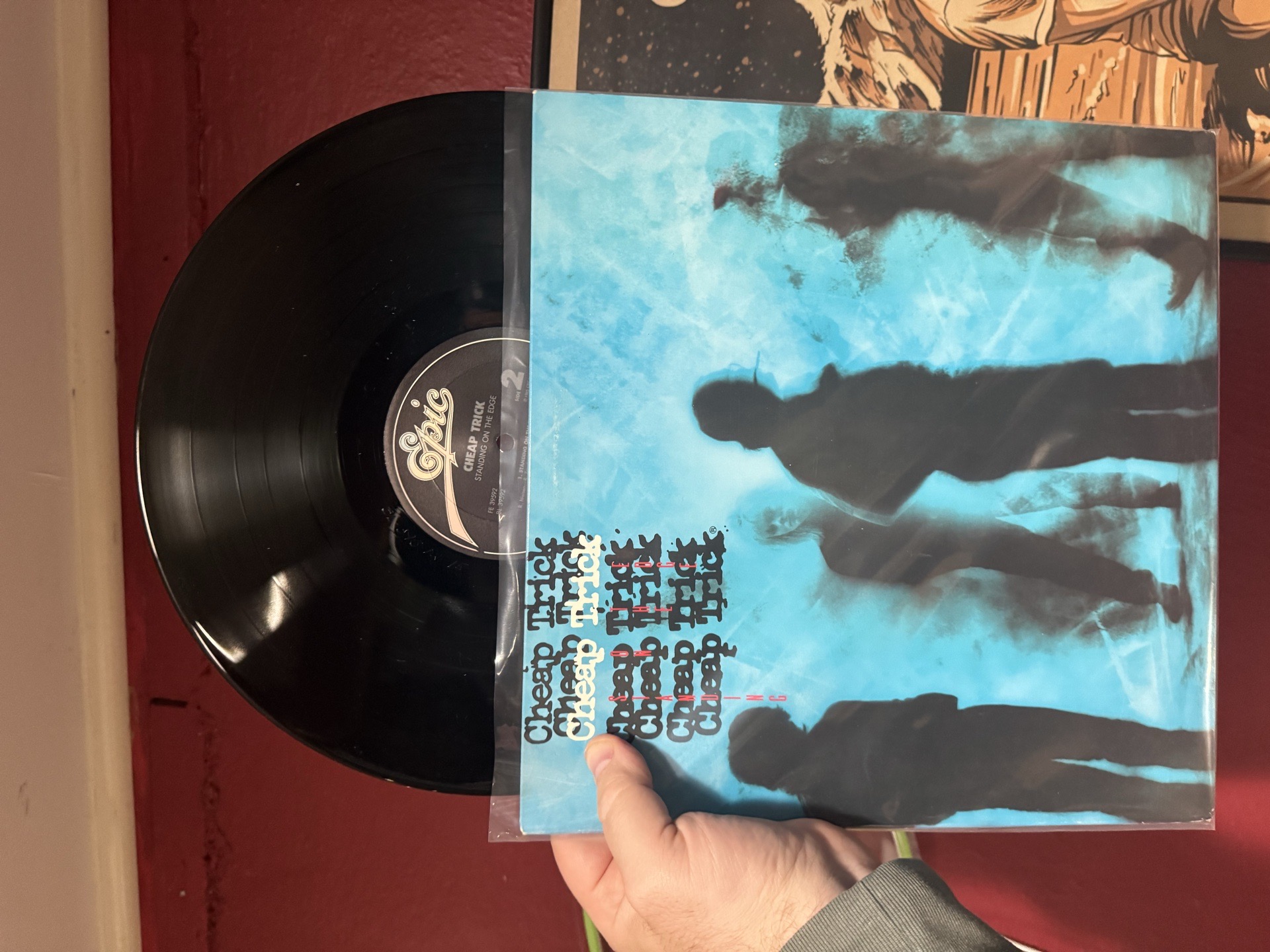 Cheap Trick - Standing On The Edge (Epic, FE 39592) · LP · Carrollton Press