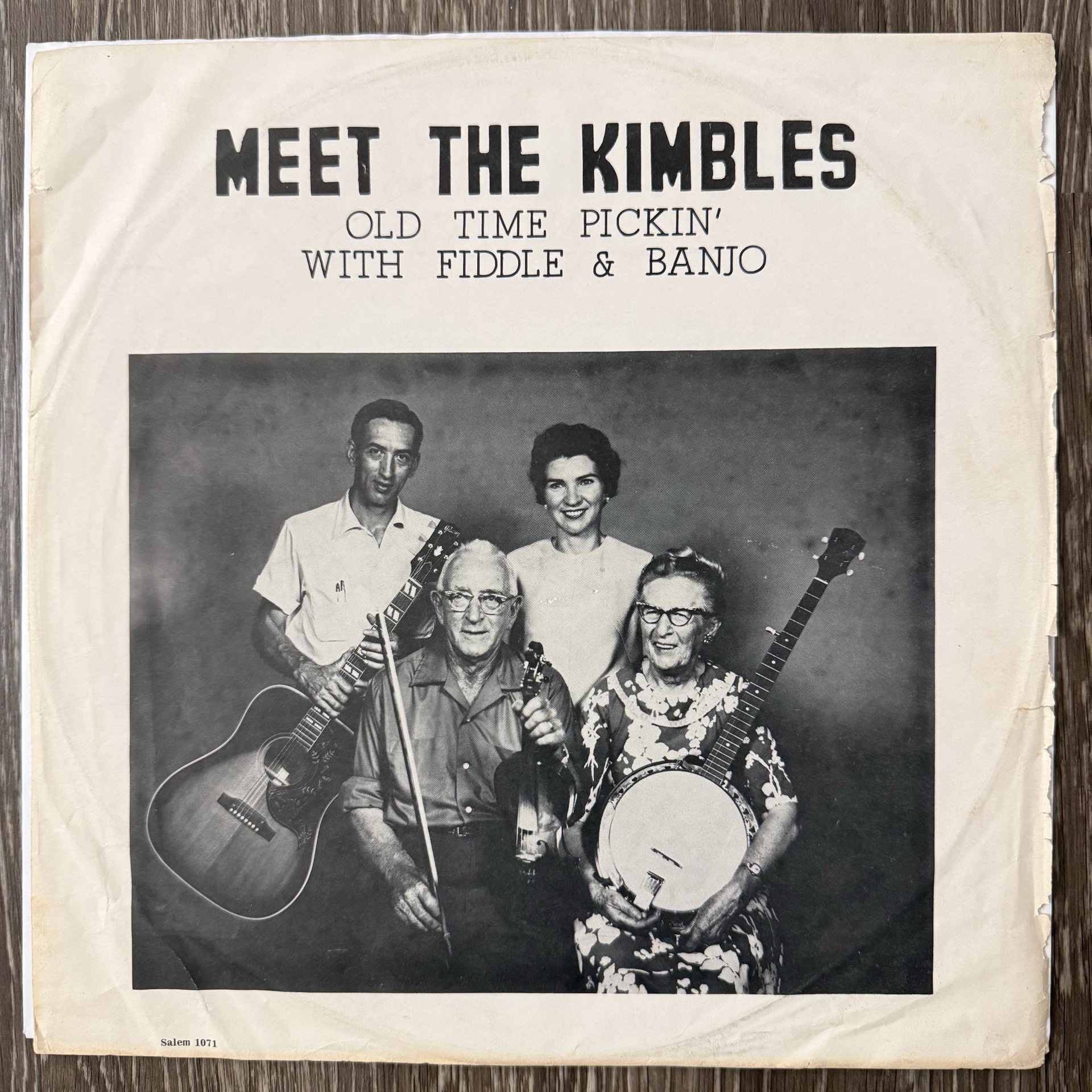 Meet The Kimbles - The Kimbles Rare 1969 Salem Records Private Pressing