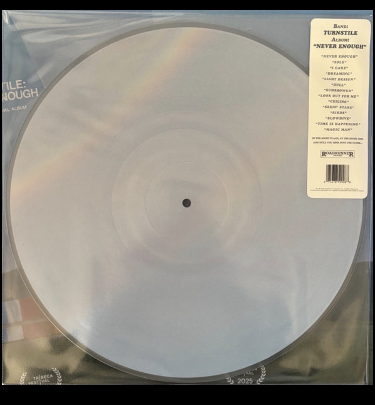 Turnstile - Never Enough (Roadrunner Records, none) · LP · Limited Edition, Picture Disc