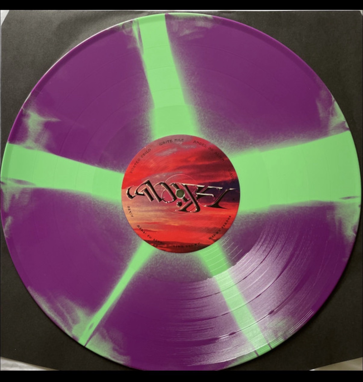 Born Of Osiris - Angel Or Alien (Sumerian Records, SUM1494) · 2xLP · Purple/Mint Green Cornetto · Limited Edition, Repress