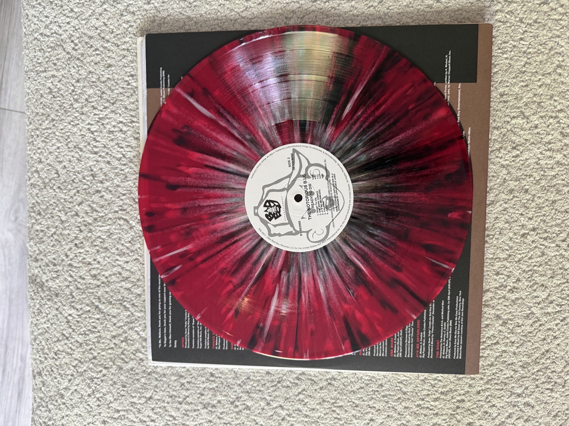 Notorious BIG - ready to die VMP pressing