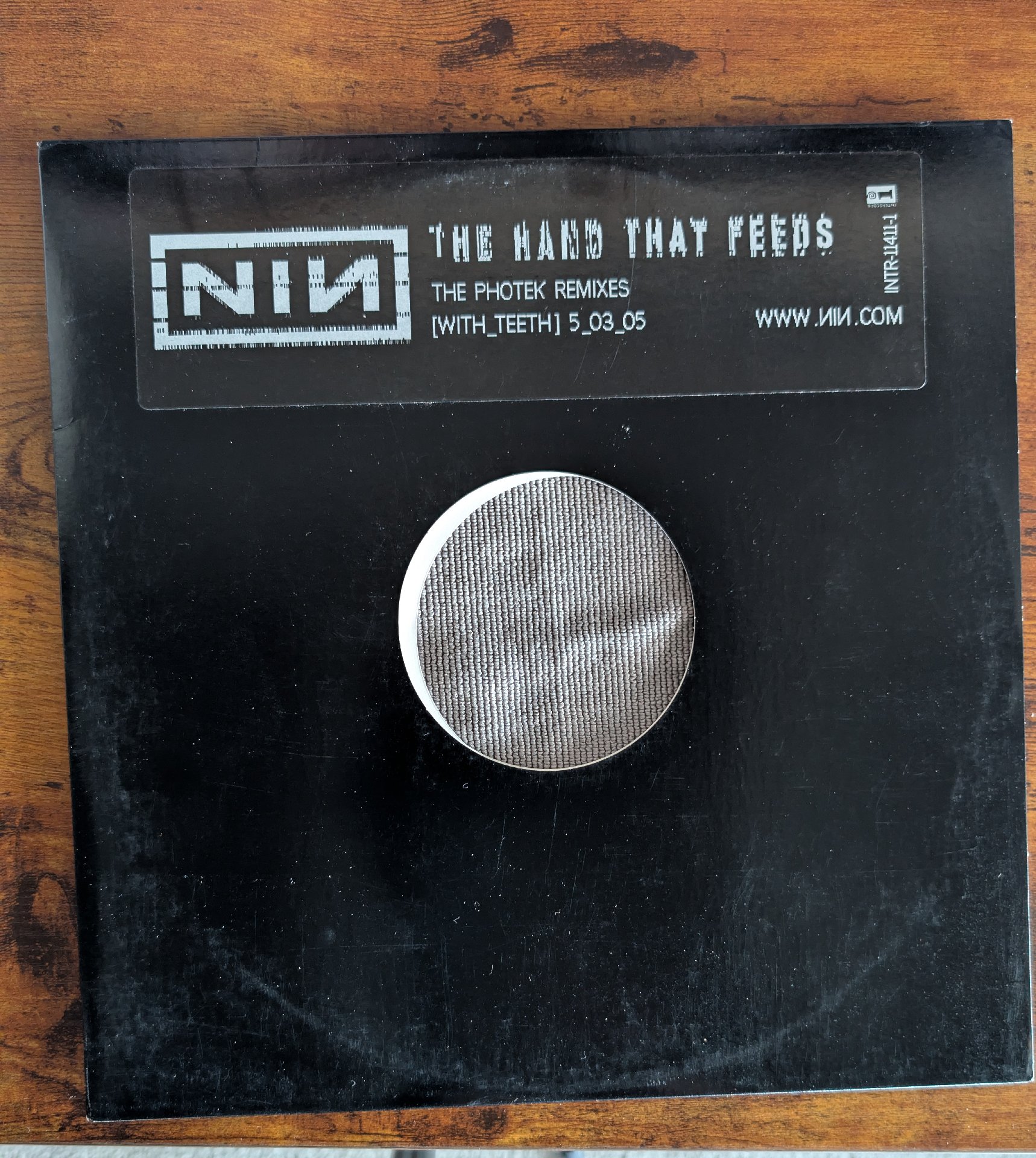 Nine Inch Nails - The Hand That Feeds (The Photek Remixes) (Interscope Records, INTR-11411-1) · 12" · Promo