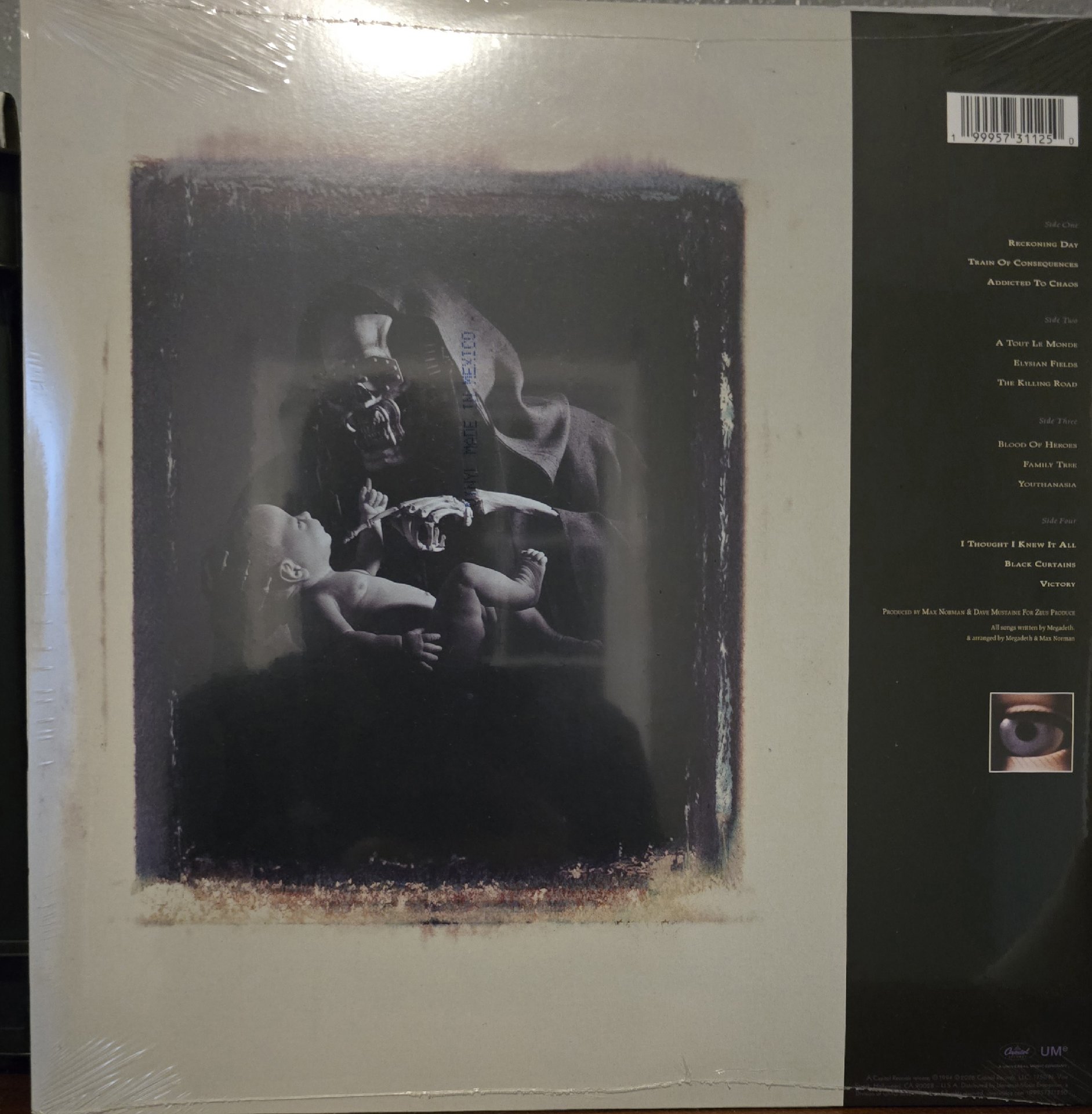 Image 2 of Megadeth Youthanasia Double Vinyl LP (2026)