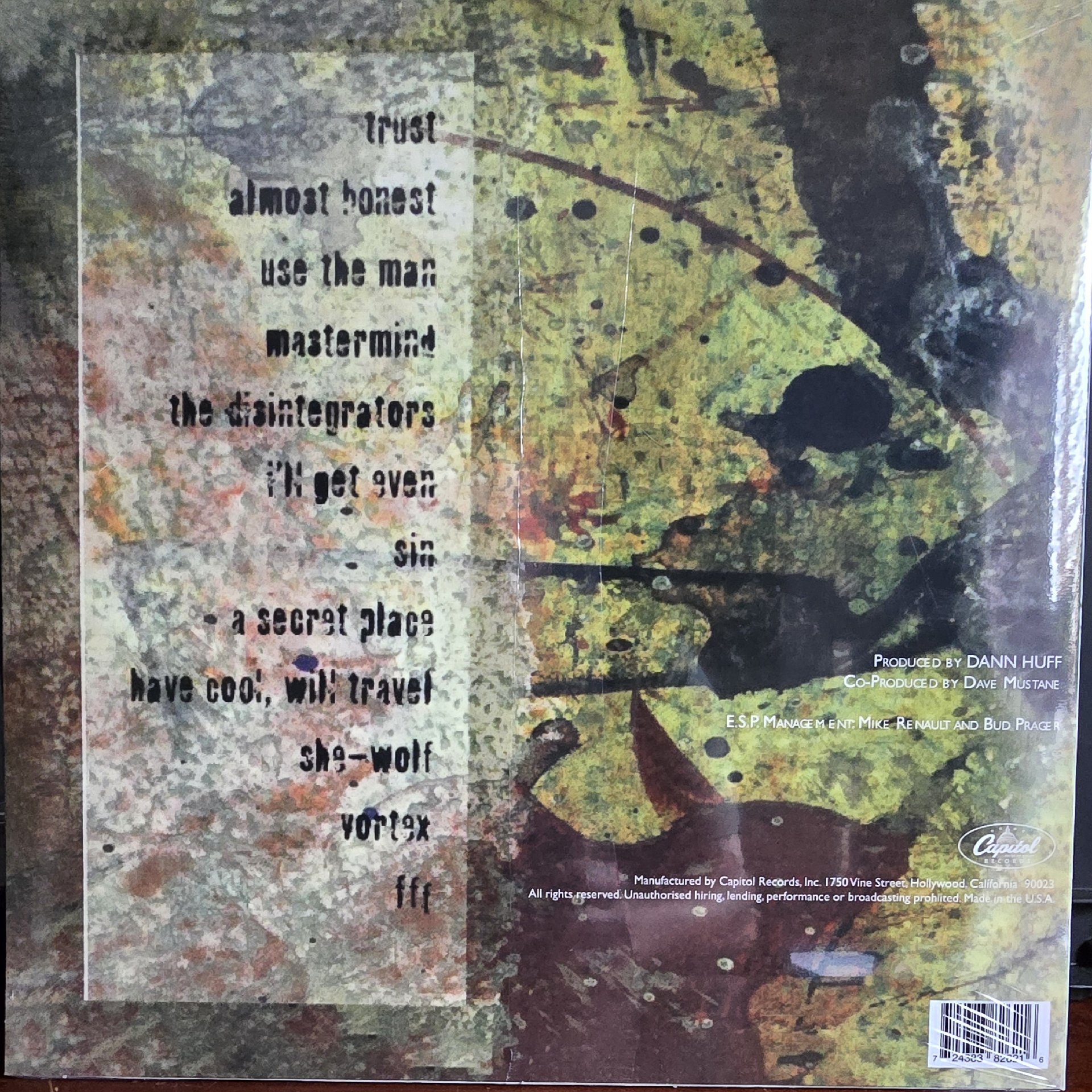 Image 2 of Megadeth Cryptic Writings Vinyl LP