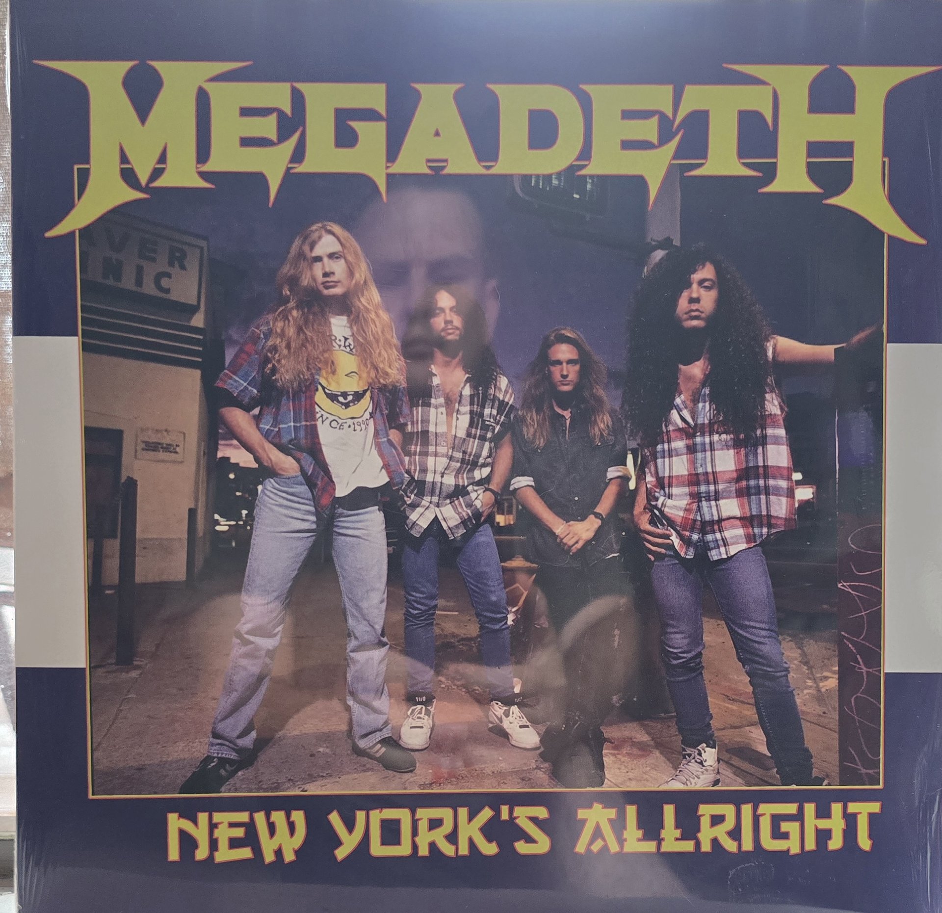 Megadeth New York Is Alright Vinyl LP