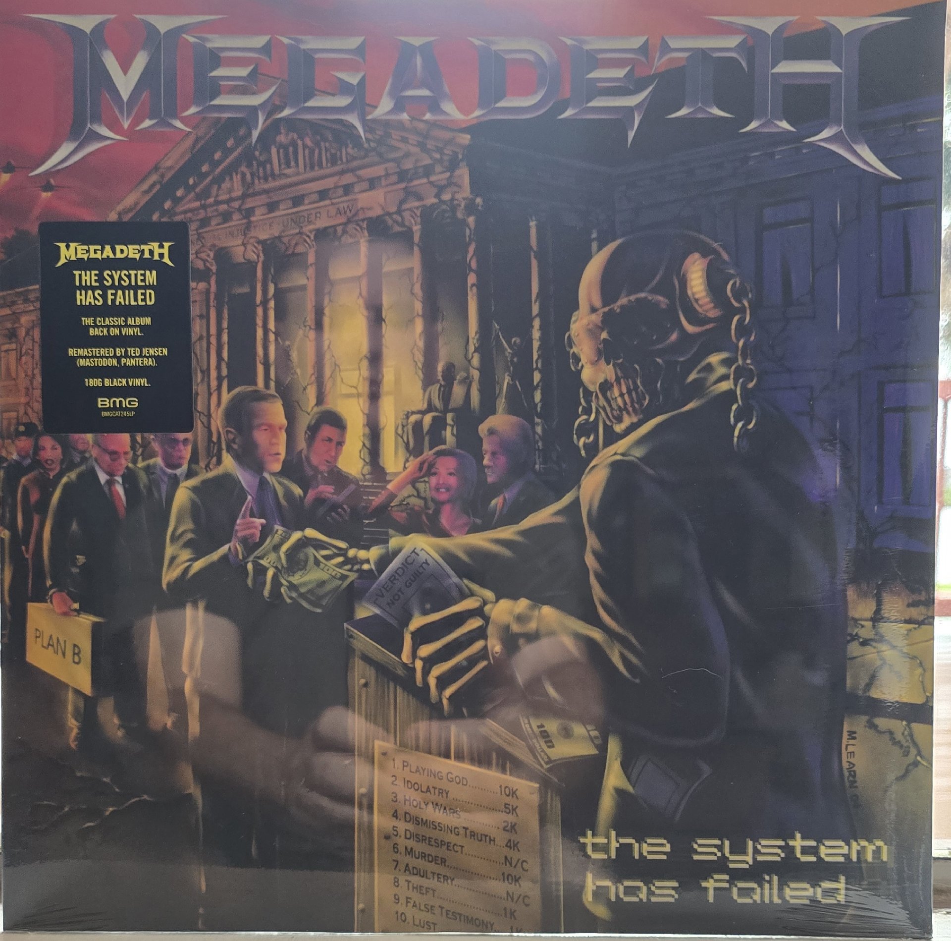 Megadeth System Has Failed Vinyl LP