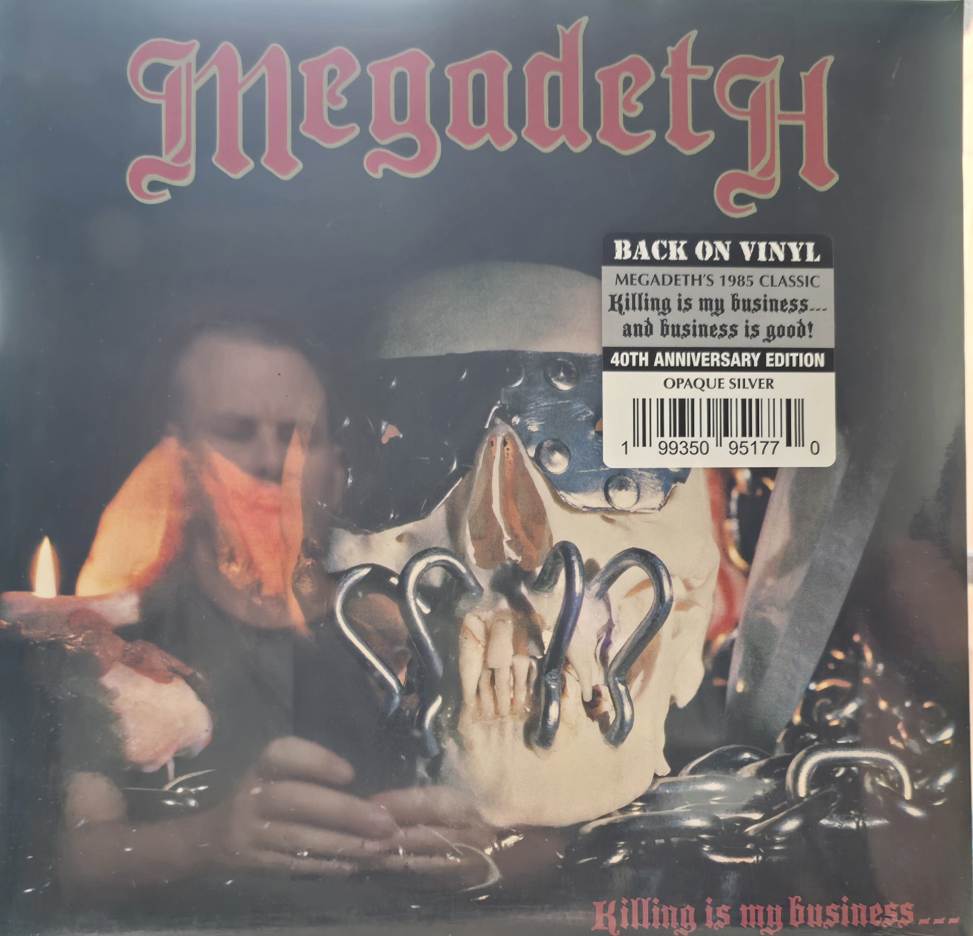 Megadeth Killing Is My Business 40th Anniversary Vinyl LP