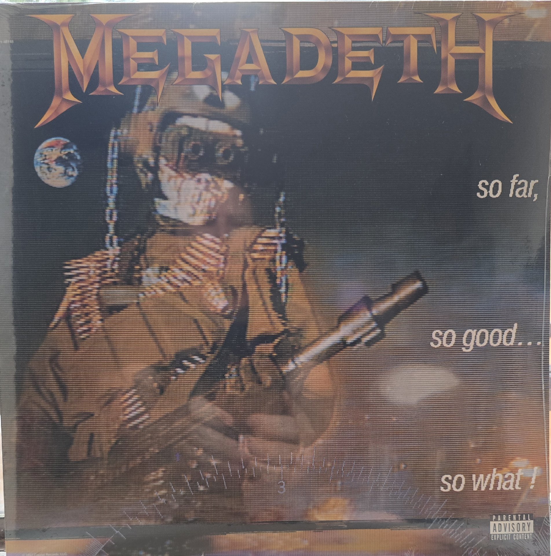 Megadeth So Far So Good So What Vinyl LP