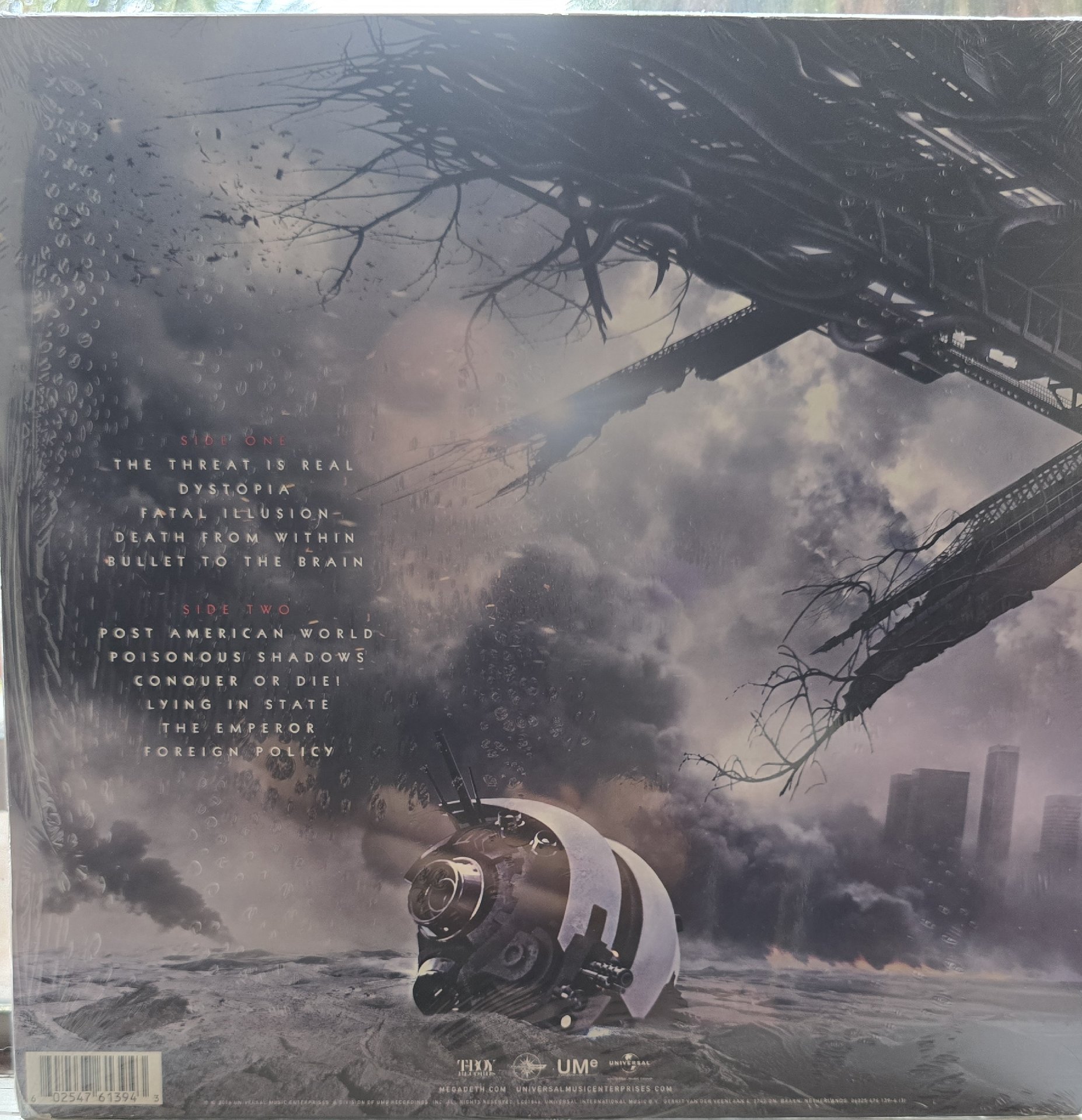 Image 2 of Megadeth Dystopia Vinyl LP