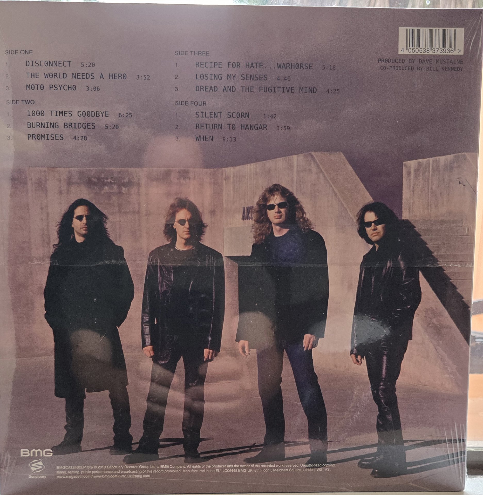 Image 3 of Megadeth The World Needs A Hero Vinyl LP