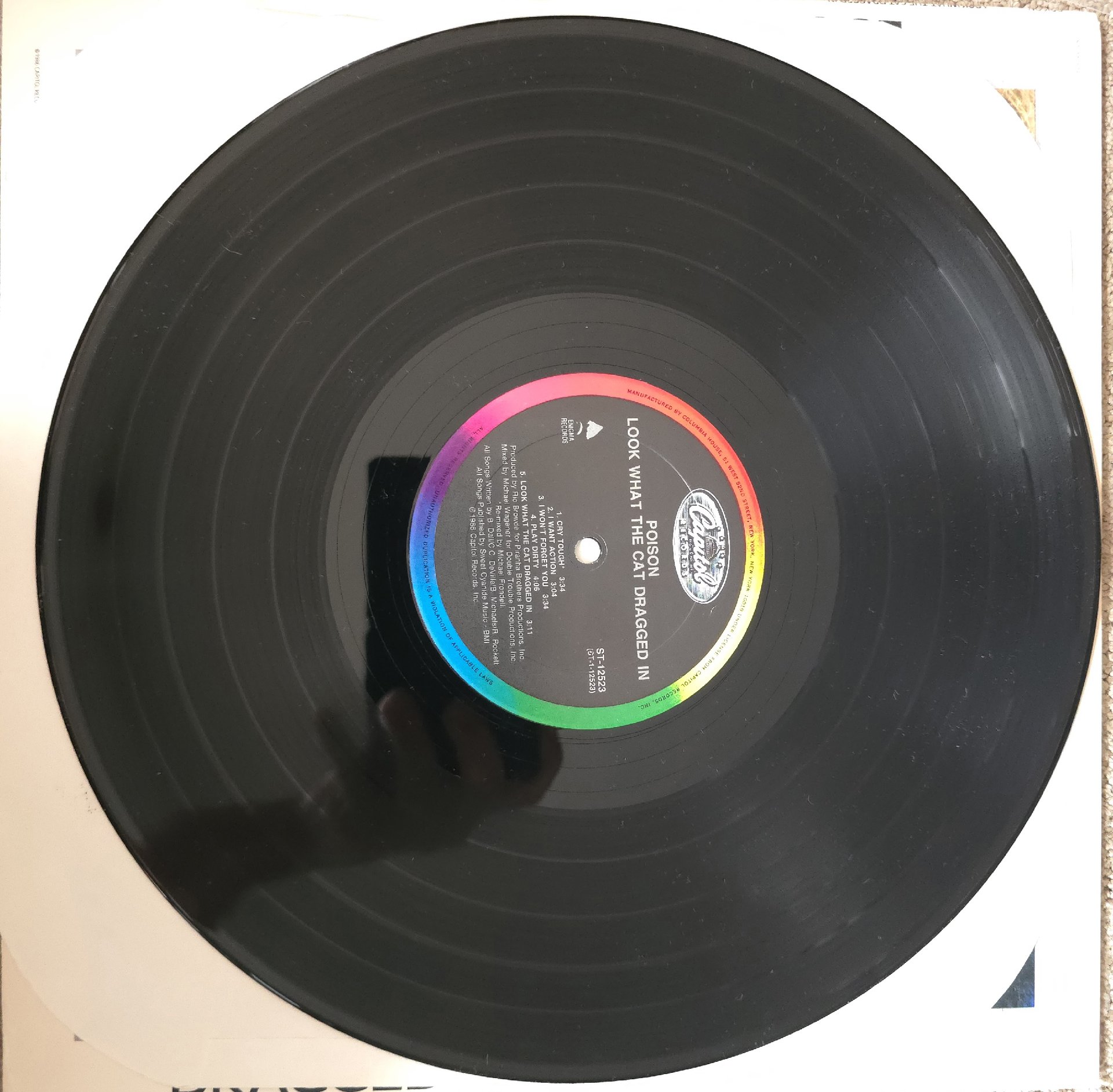 Image 5 of Poison Look What The Cat Dragged In Vinyl LP