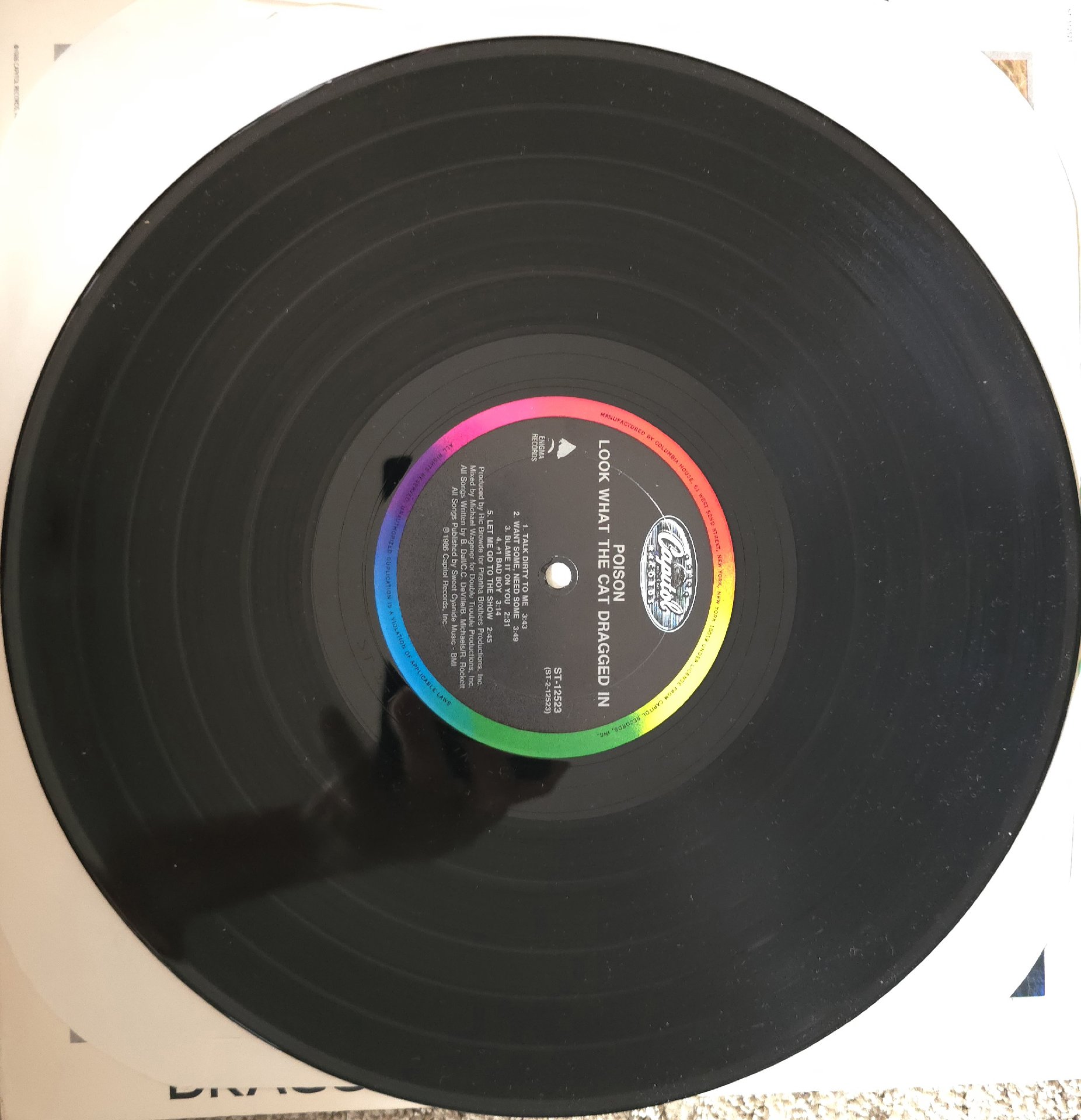 Image 6 of Poison Look What The Cat Dragged In Vinyl LP