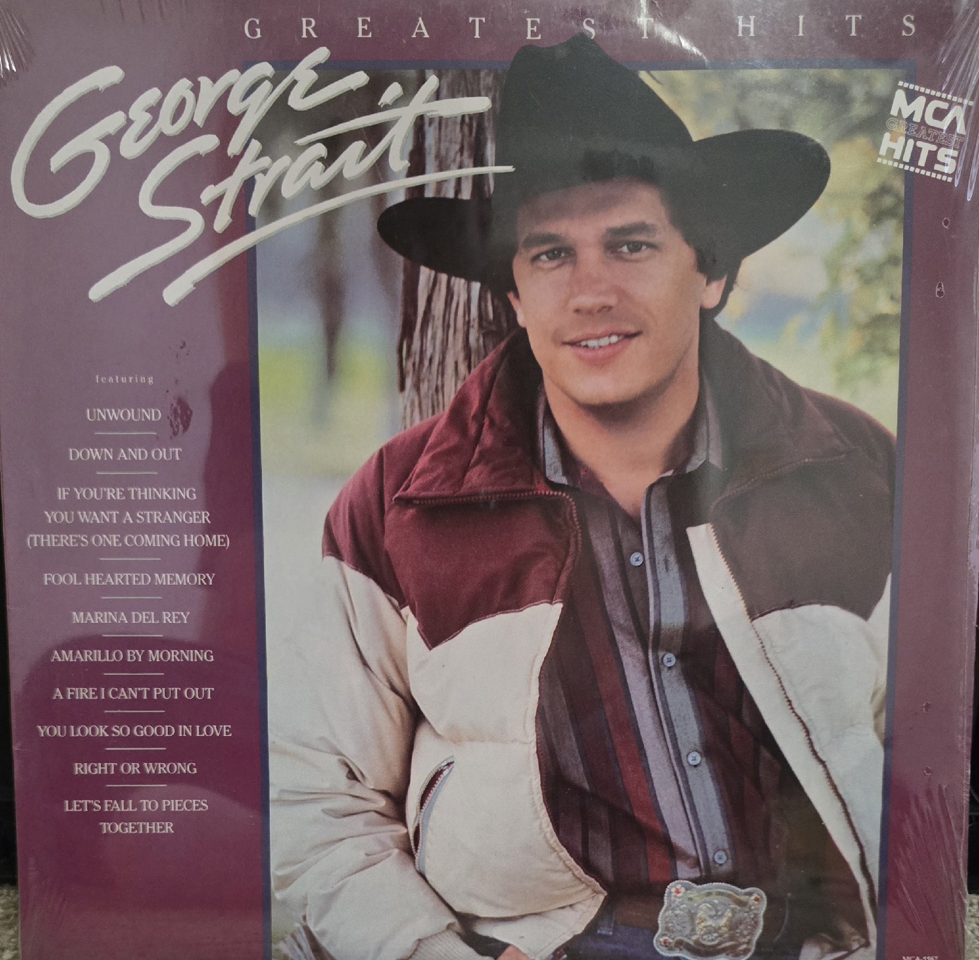 George Strait Greatest Hits Vinyl LP
