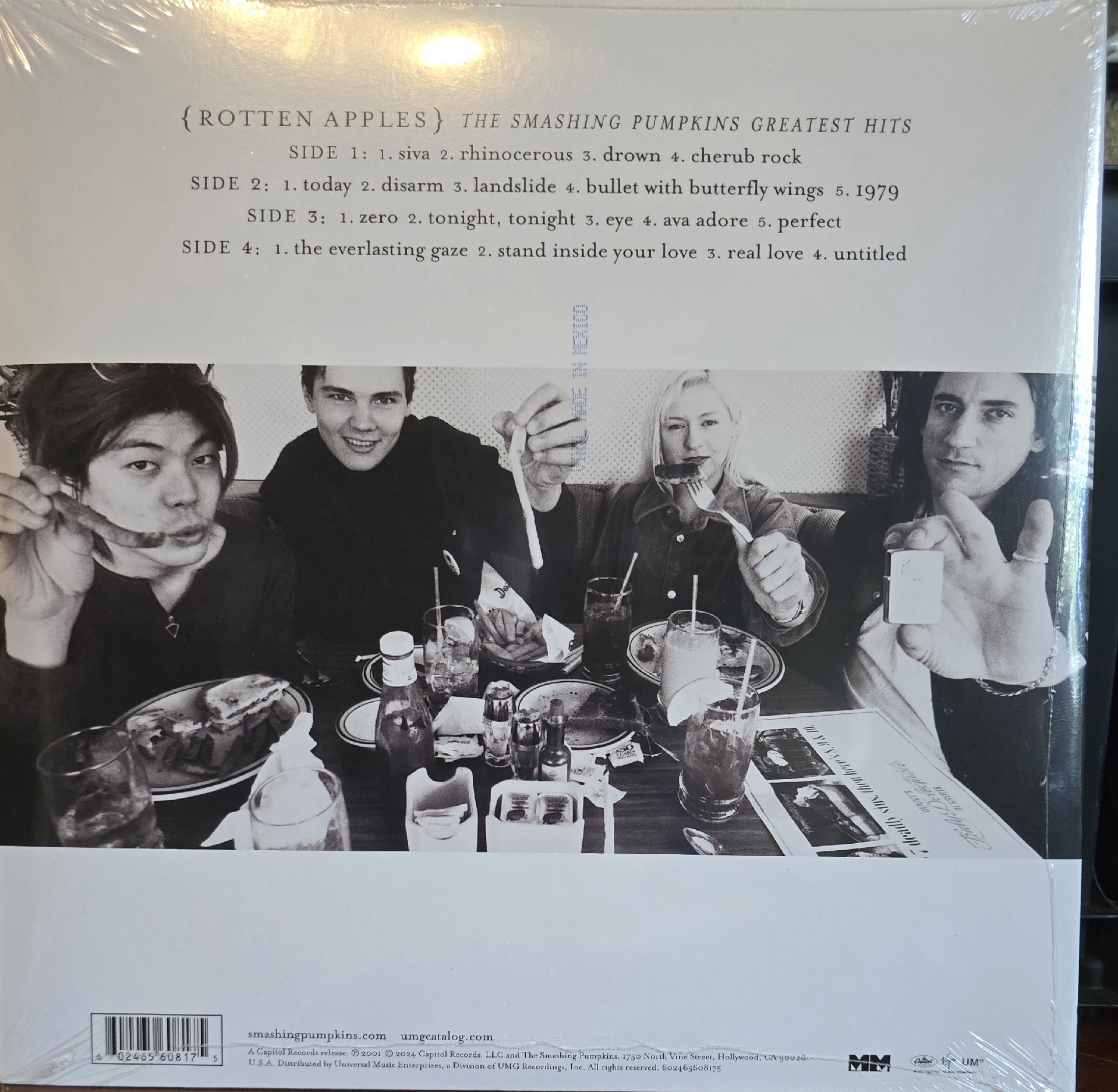 Image 3 of Smashing Pumpkins Greatest Hits Vinyl