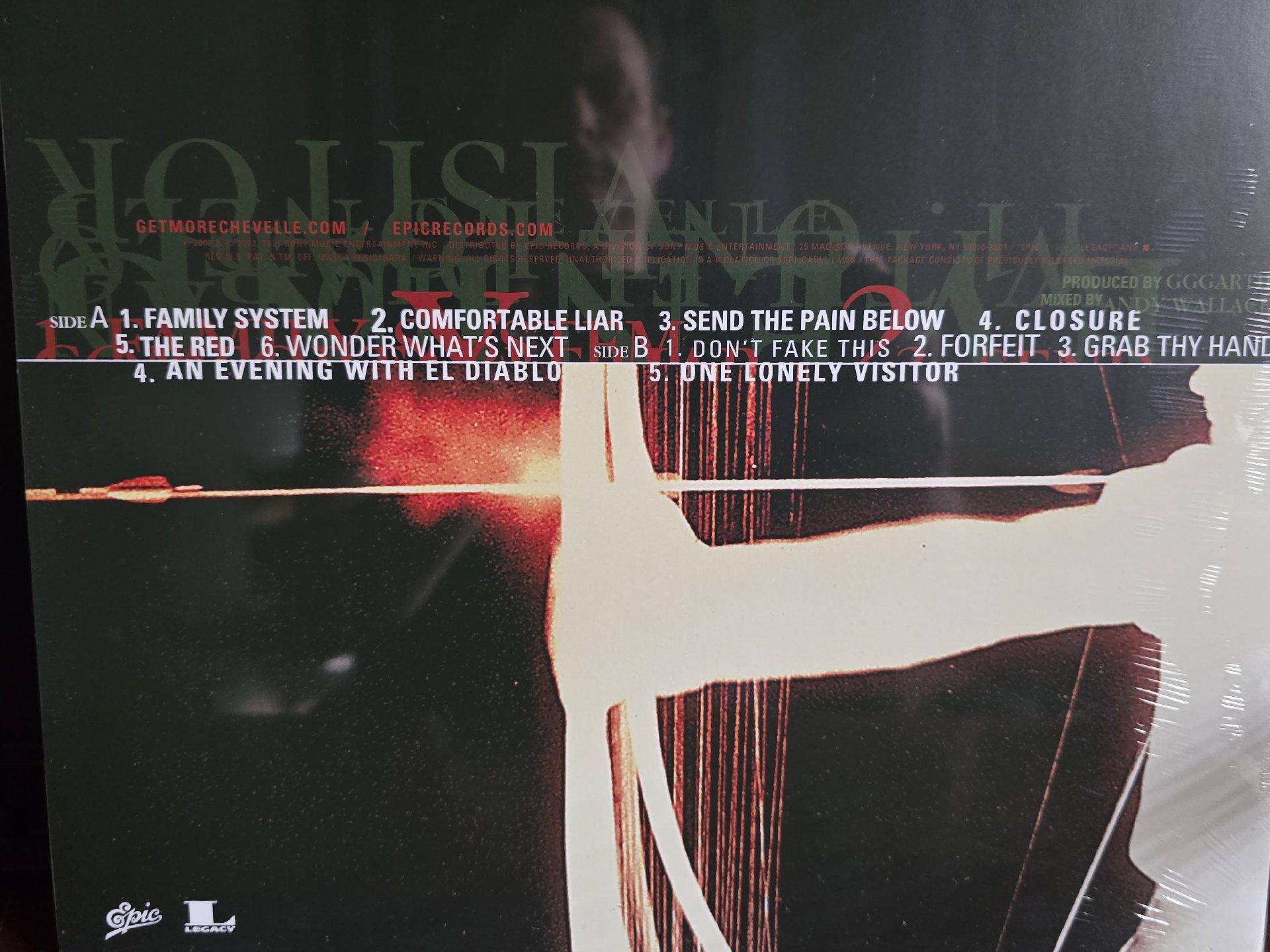 Image 3 of Chevelle Wonder What's Next Vinyl LP