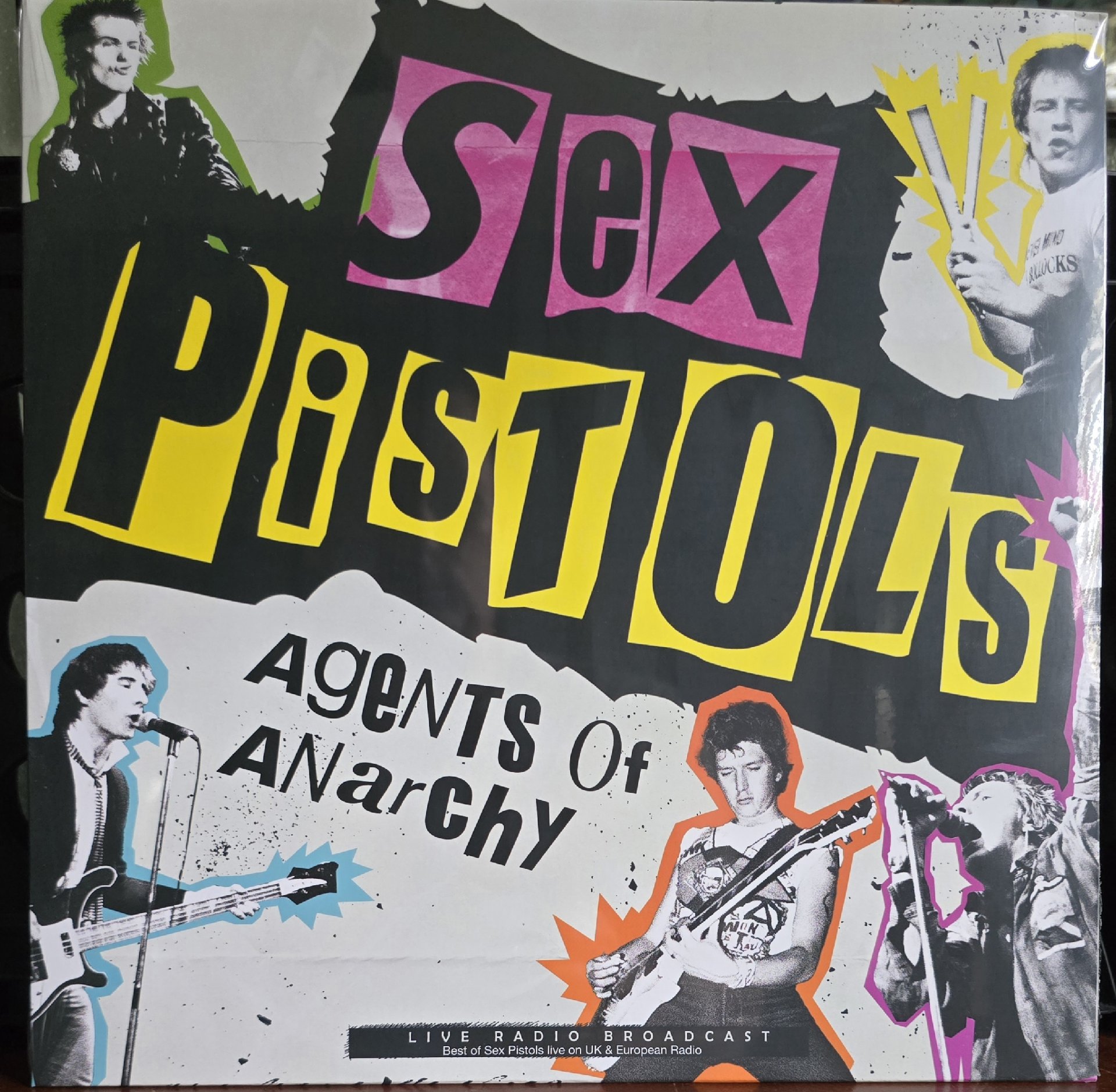 Sex Pistols Agents Of Anarchy Vinyl LP