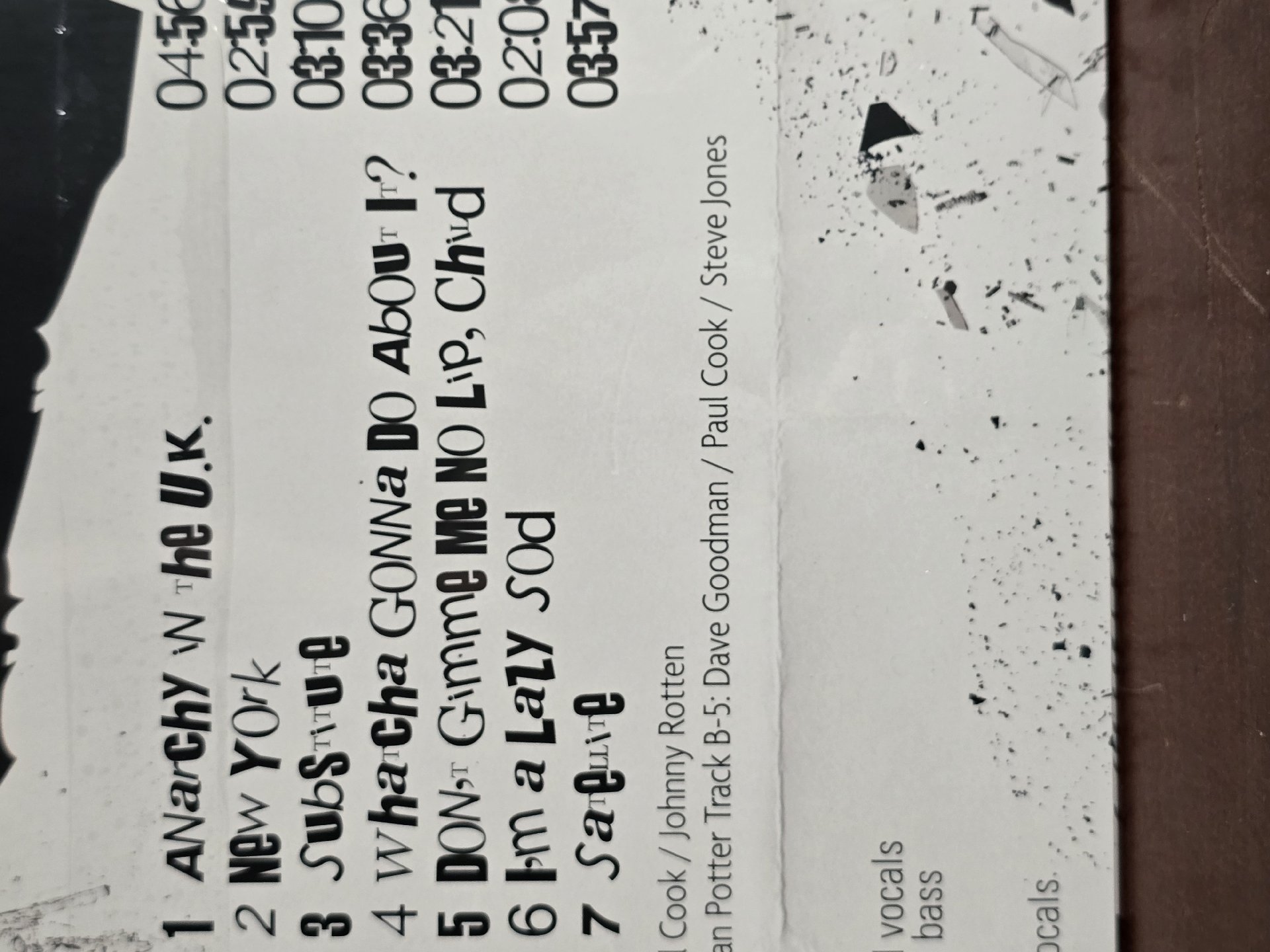 Image 4 of Sex Pistols Agents Of Anarchy Vinyl LP