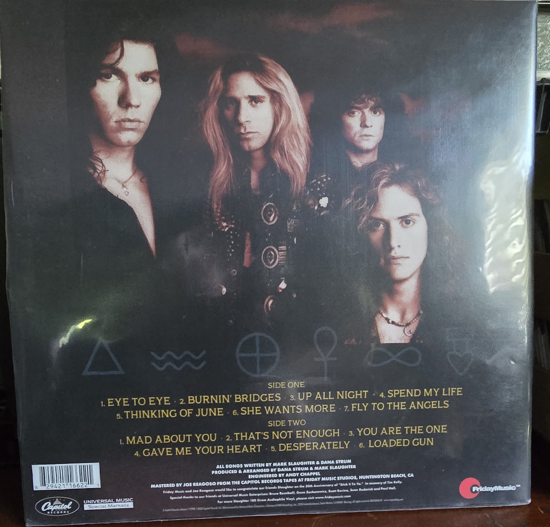 Image 3 of Slaughter Stick It To Ya Vinyl LP