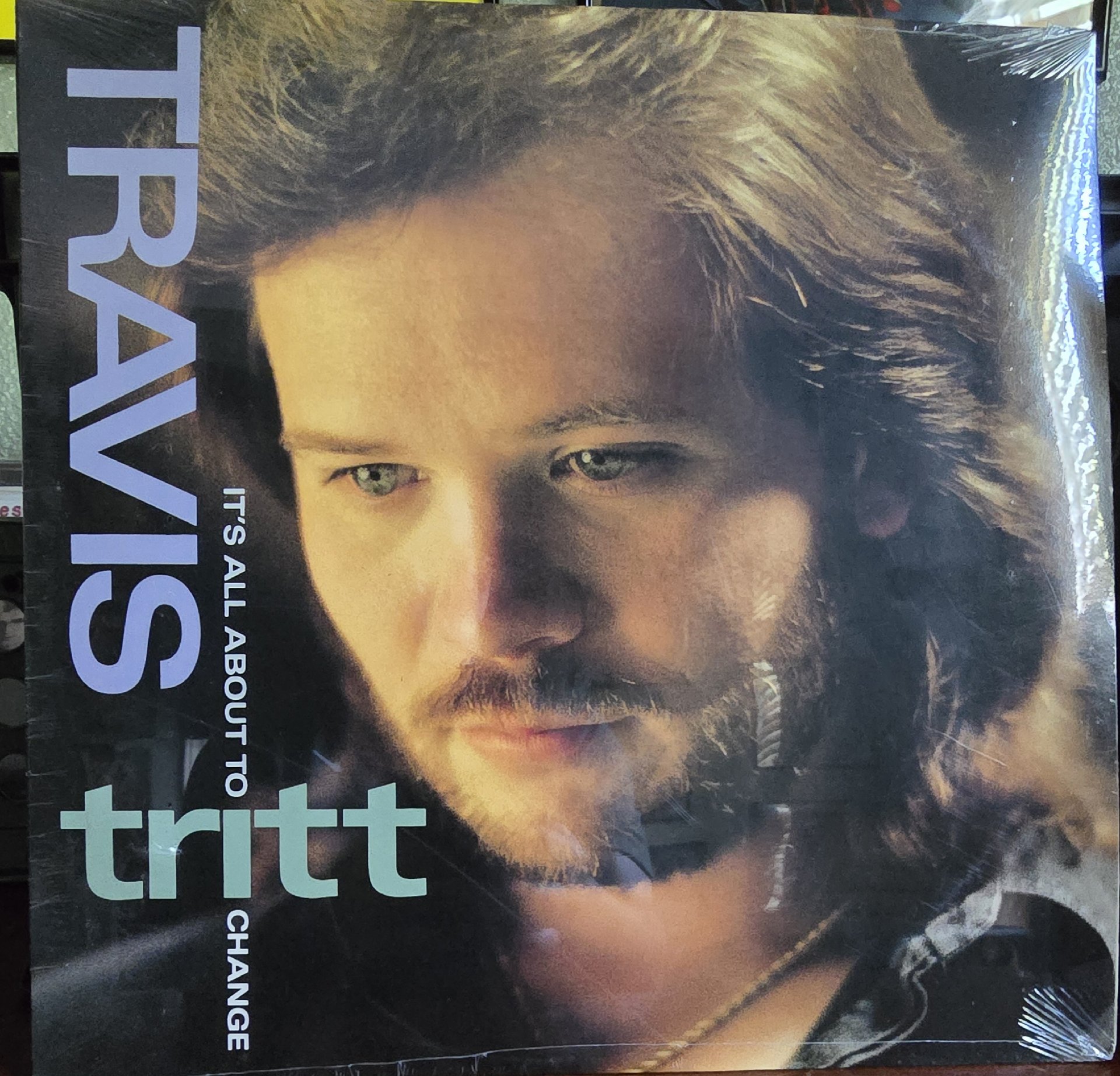 Travis Tritt It's All About To Change Vinyl LP