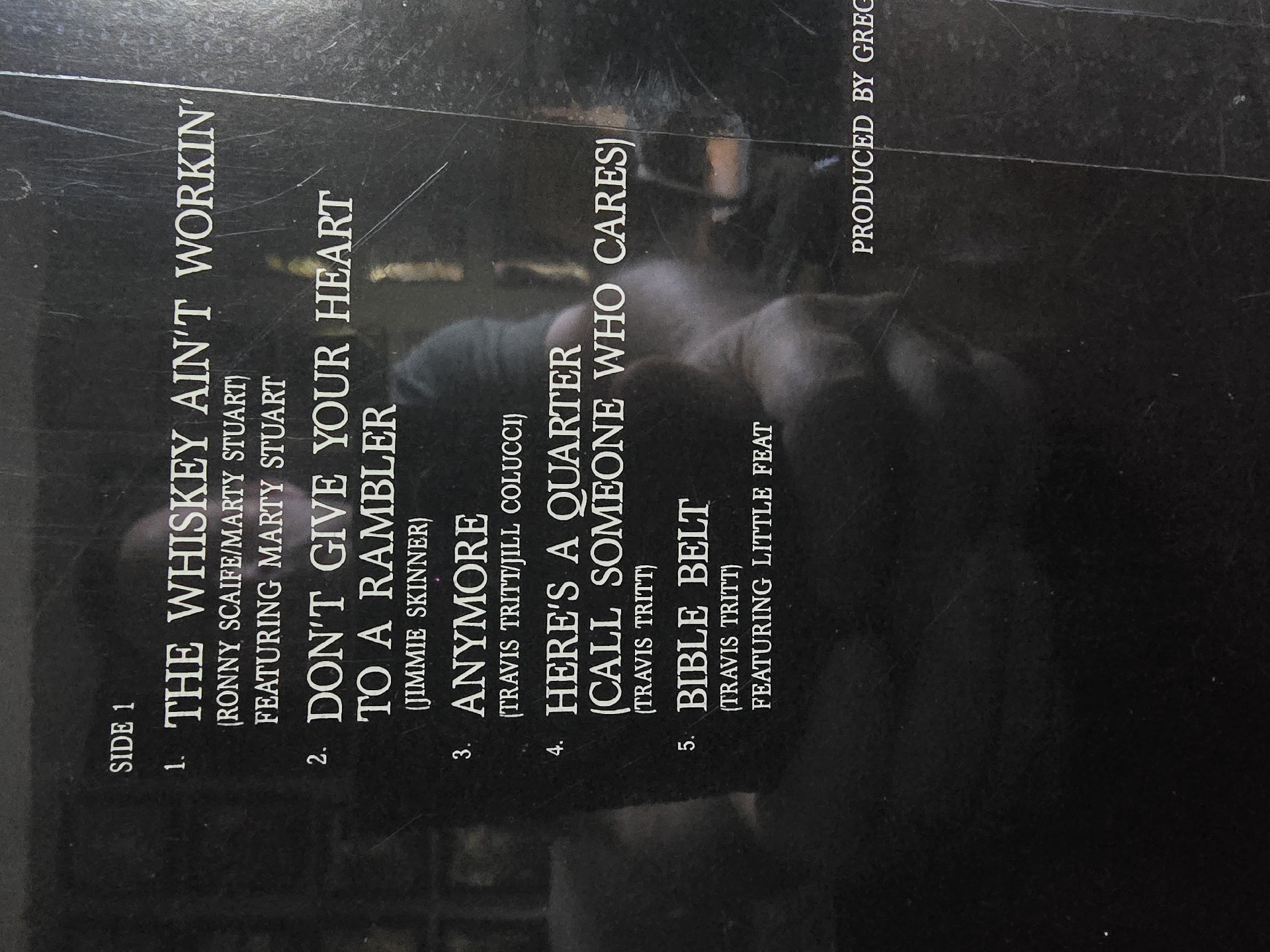 Image 3 of Travis Tritt It's All About To Change Vinyl LP