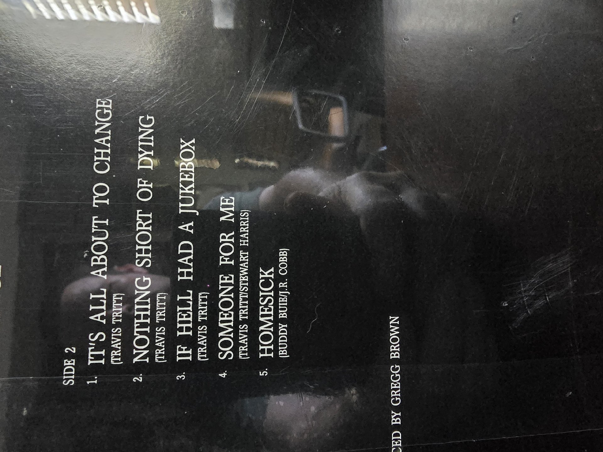 Image 4 of Travis Tritt It's All About To Change Vinyl LP