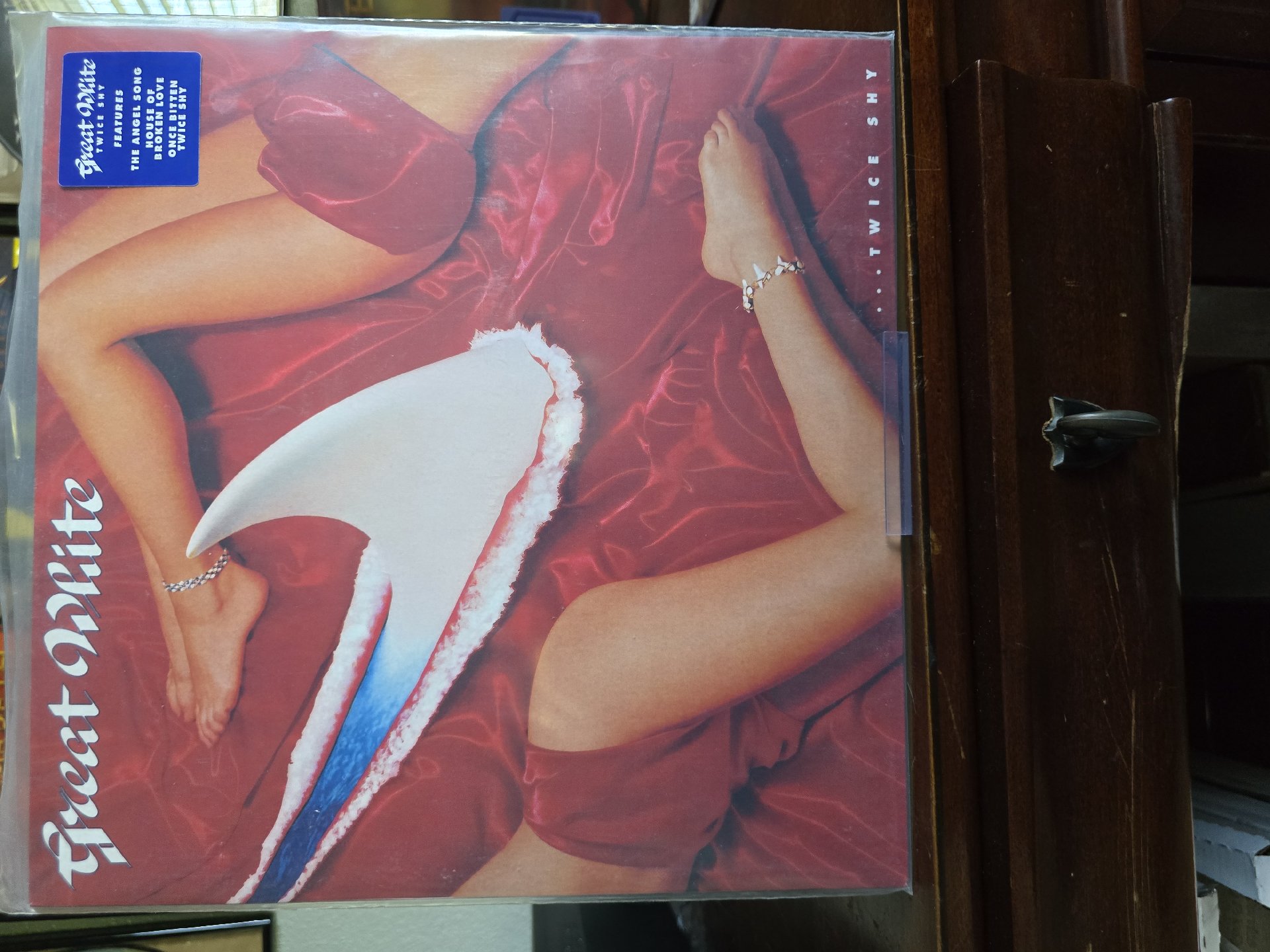 Image 2 of Great White Twice Shy Vinyl LP