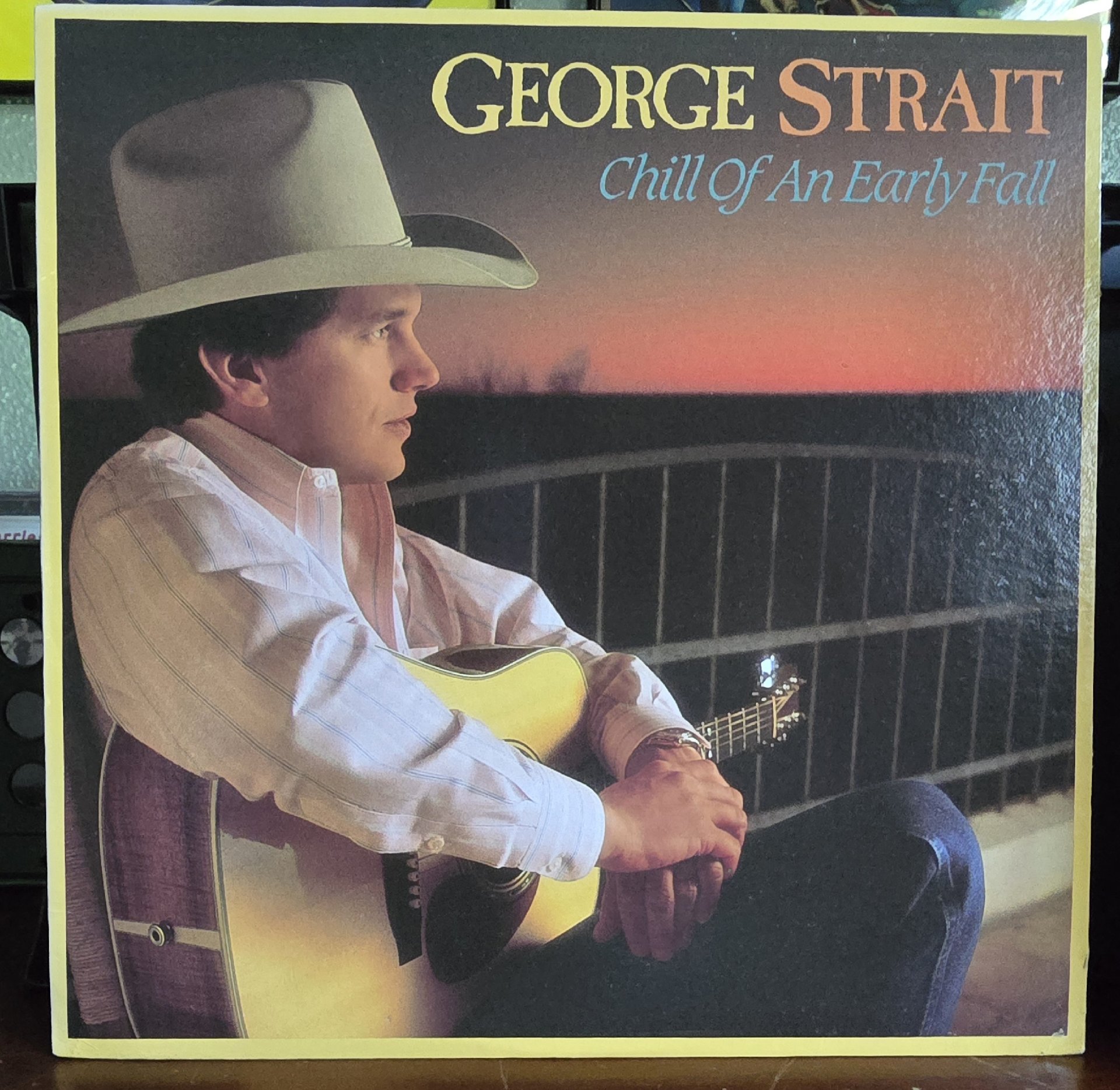 George Strait Chill Of An Early Fall Vinyl LP