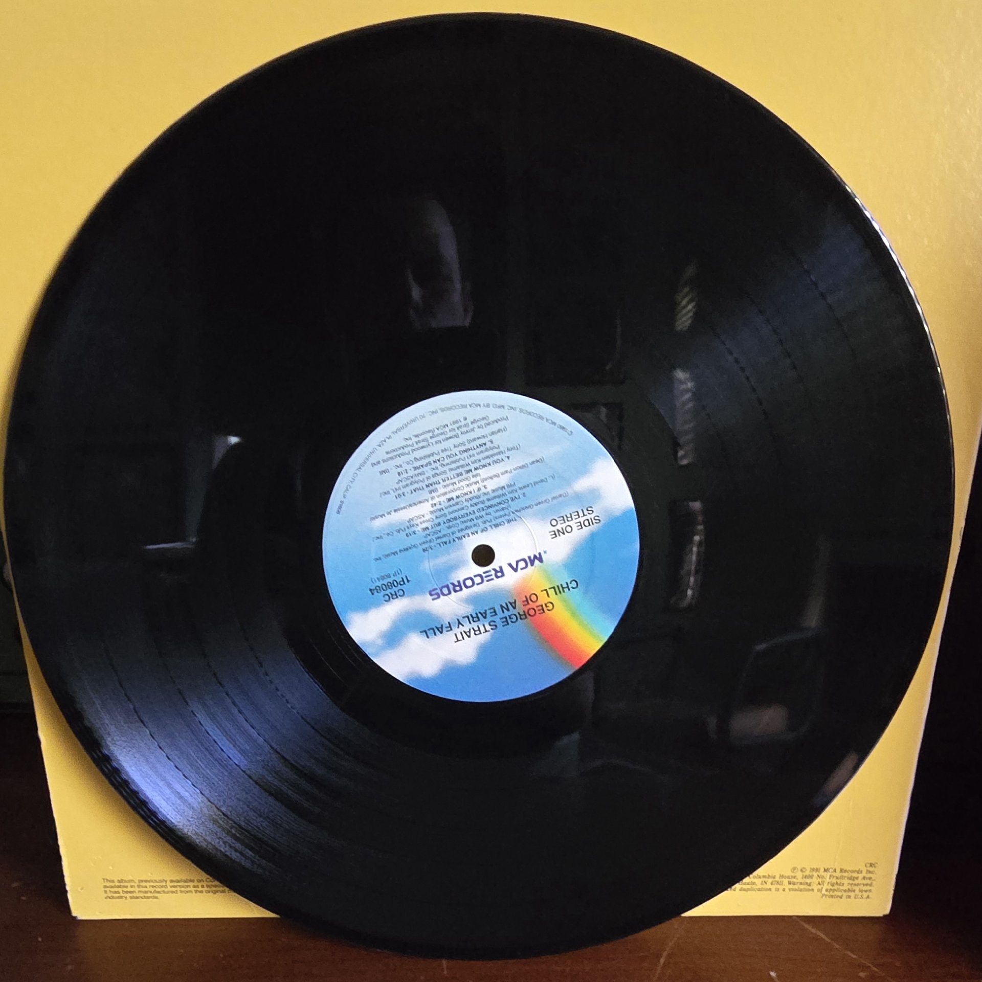 Image 5 of George Strait Chill Of An Early Fall Vinyl LP