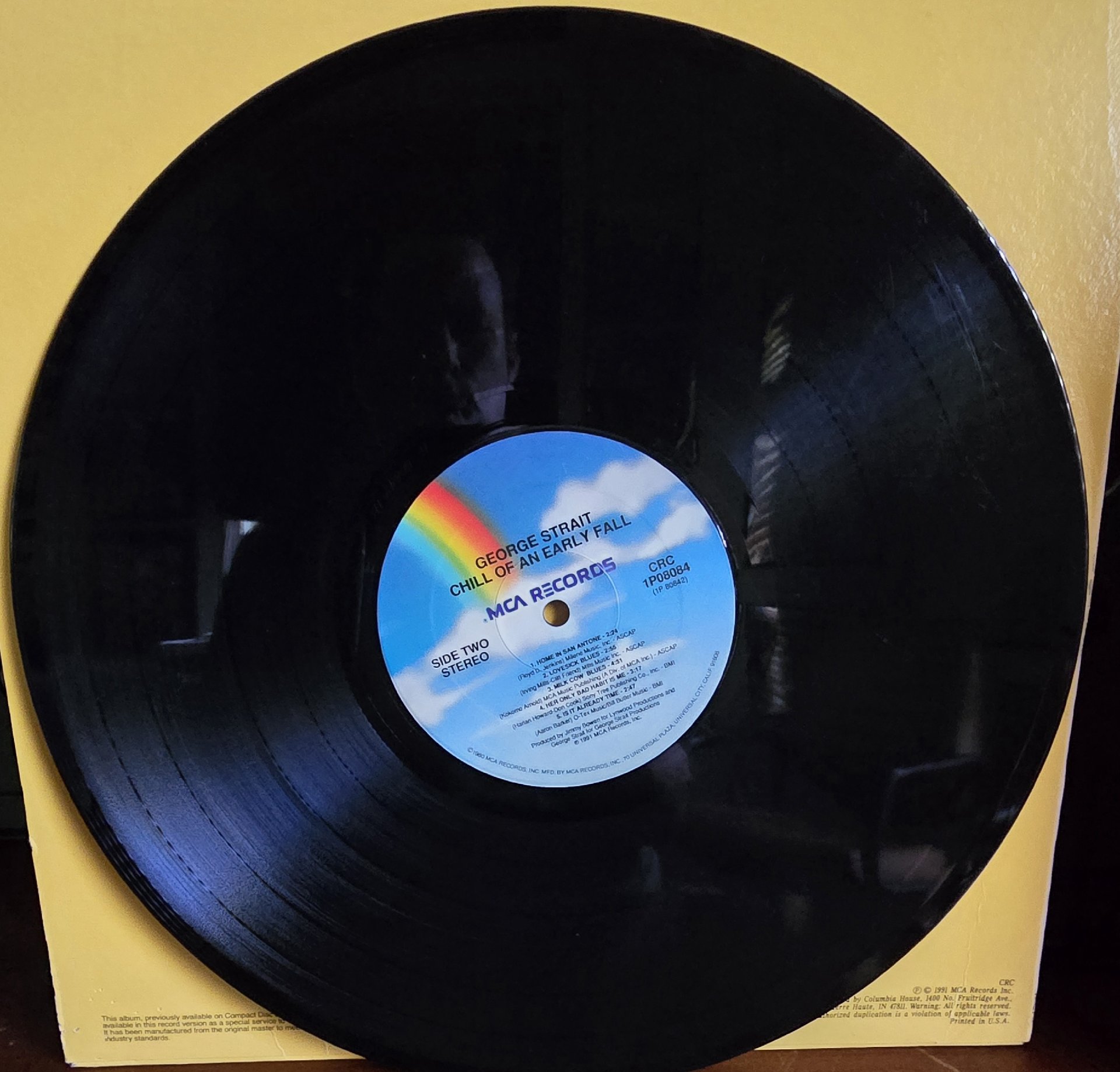 Image 6 of George Strait Chill Of An Early Fall Vinyl LP