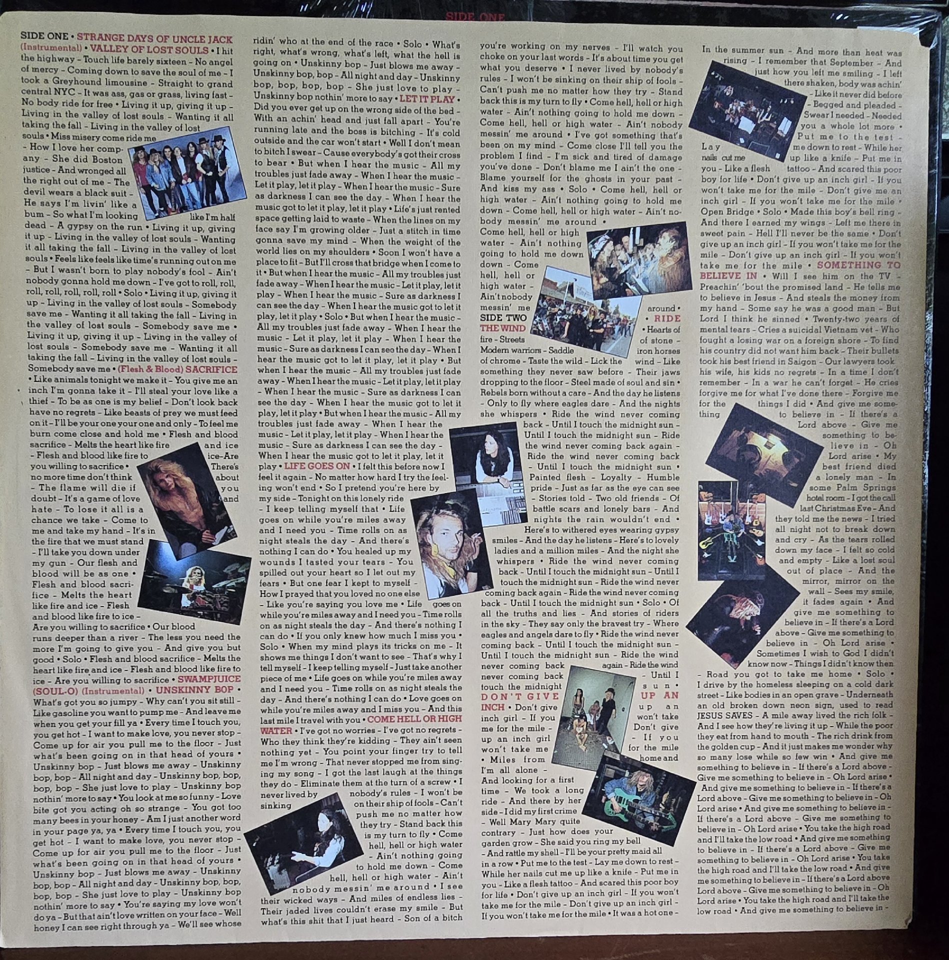 Image 4 of Poison Flesh And Blood Vinyl LP