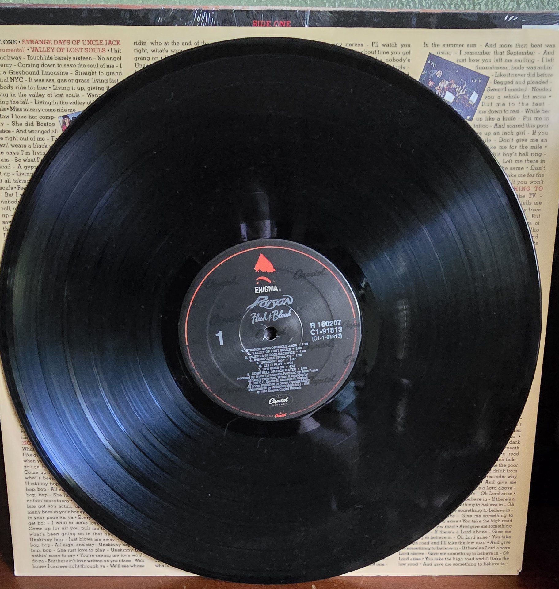 Image 5 of Poison Flesh And Blood Vinyl LP