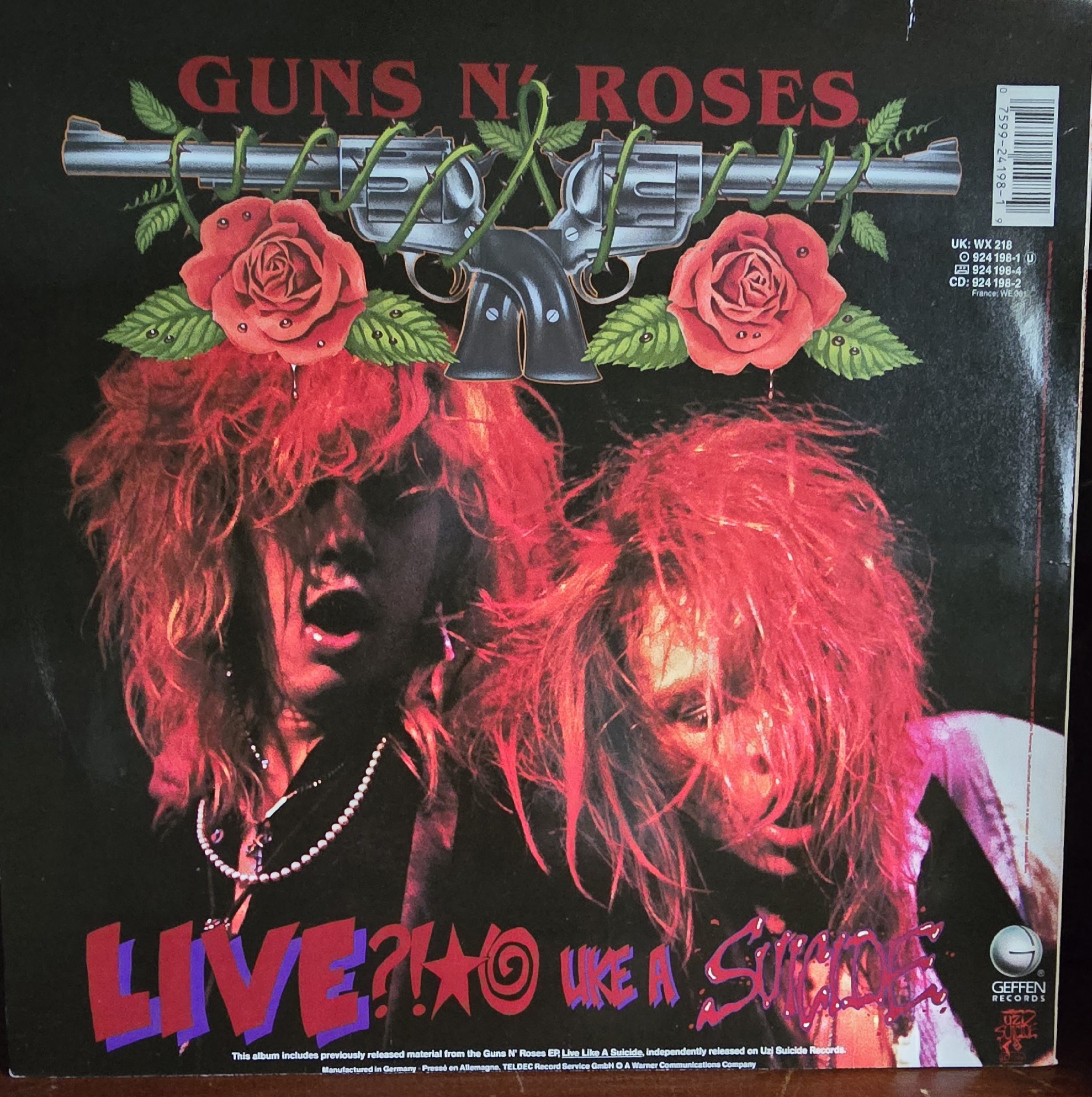 Image 2 of Guns N Roses Lies Vinyl LP