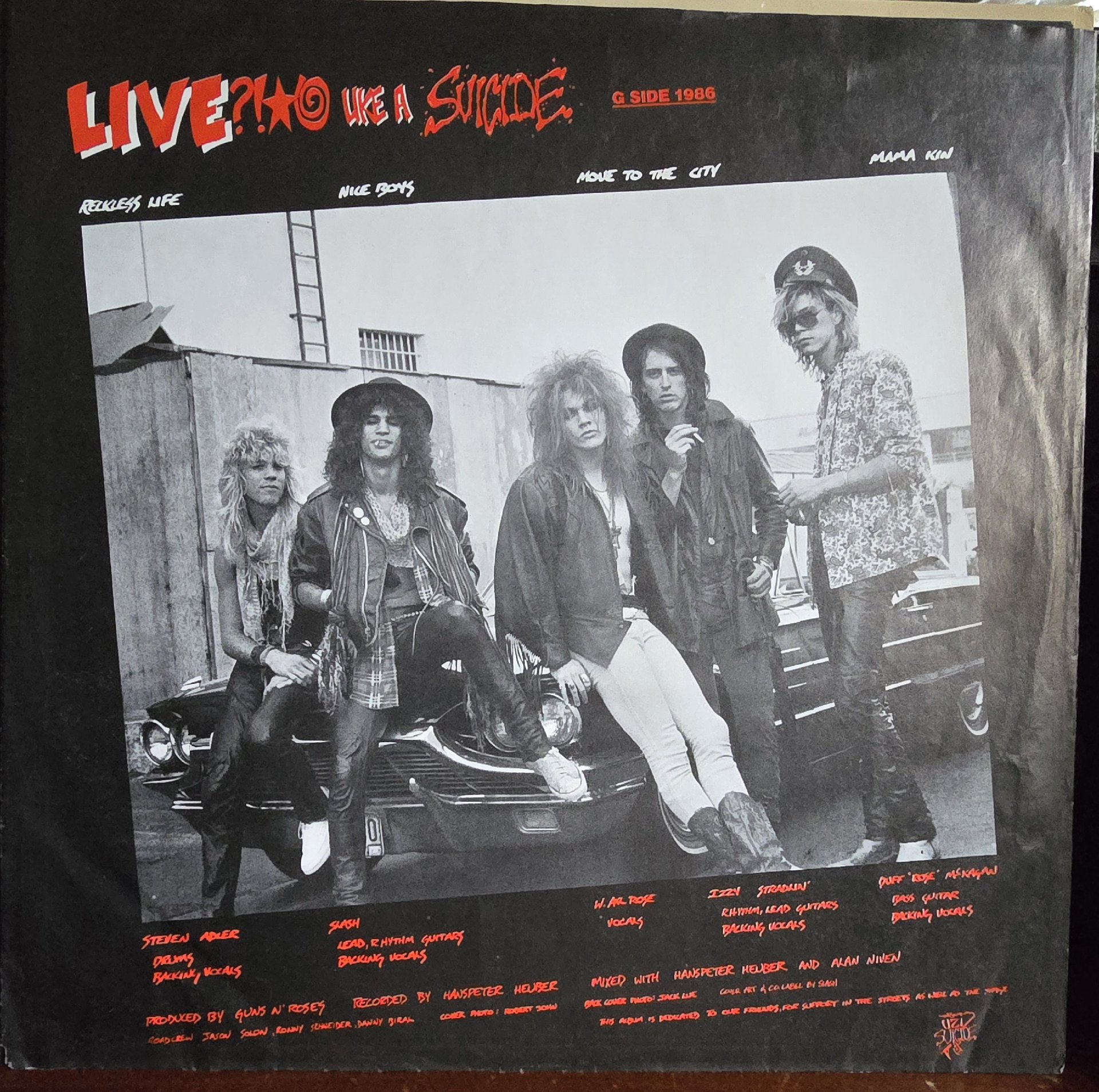 Image 4 of Guns N Roses Lies Vinyl LP
