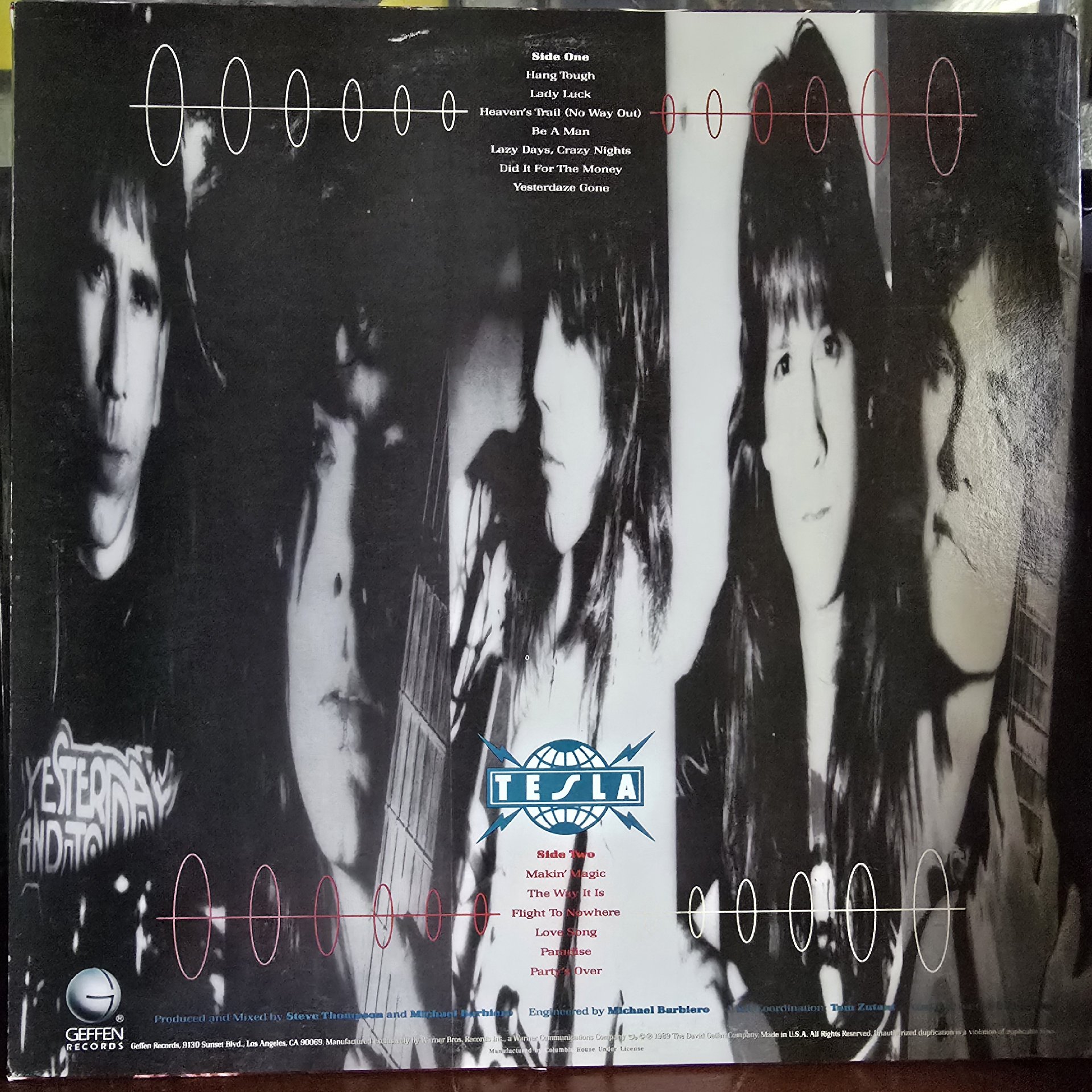 Image 2 of Tesla The Great Radio Controversy Vinyl LP